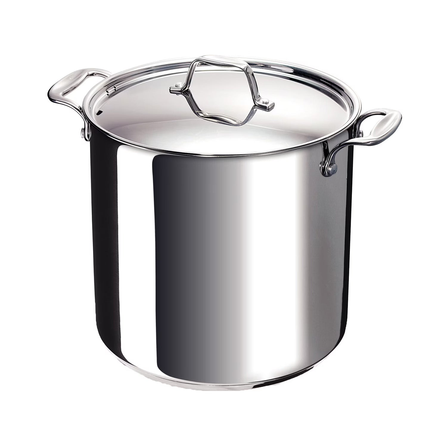 Oala inalta cu capac, inox, 10 L, 24 cm, Chef - BEKA