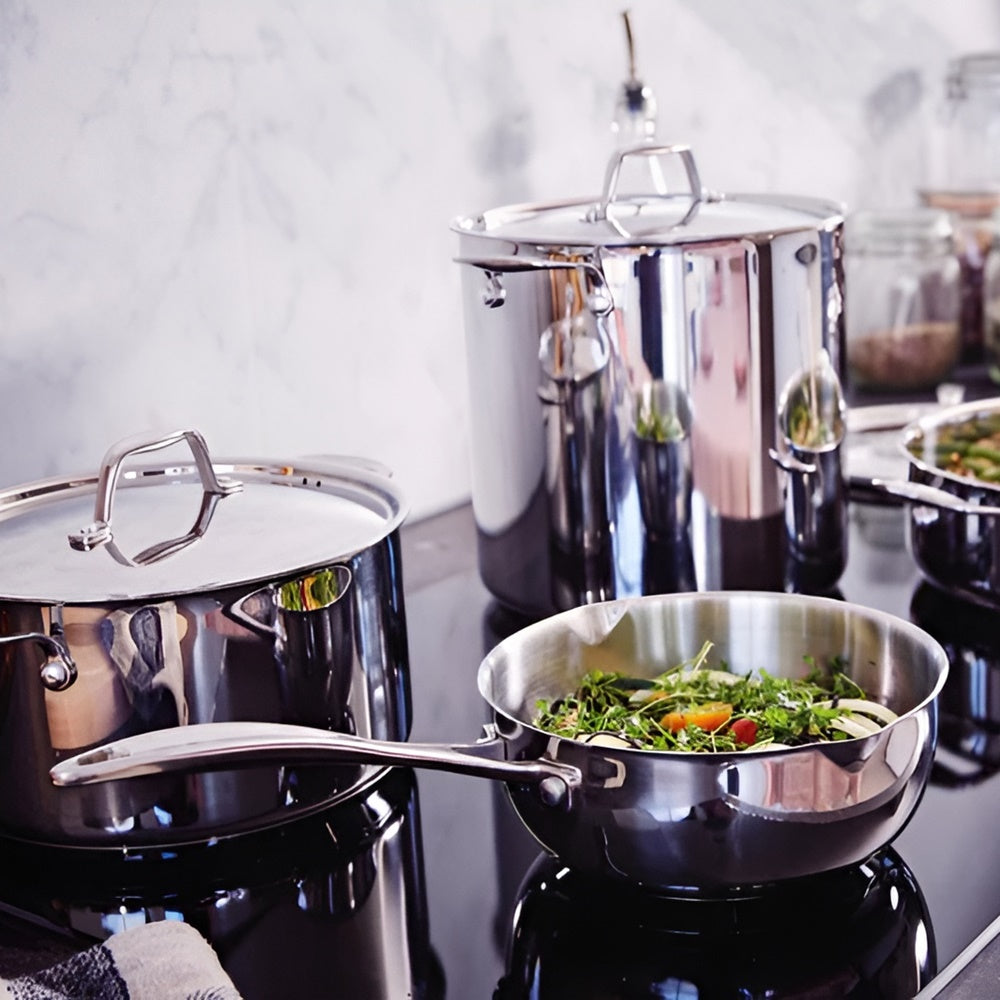 Oala inalta cu capac, inox, 17.2 L, 28 cm, Chef - BEKA - Image 1