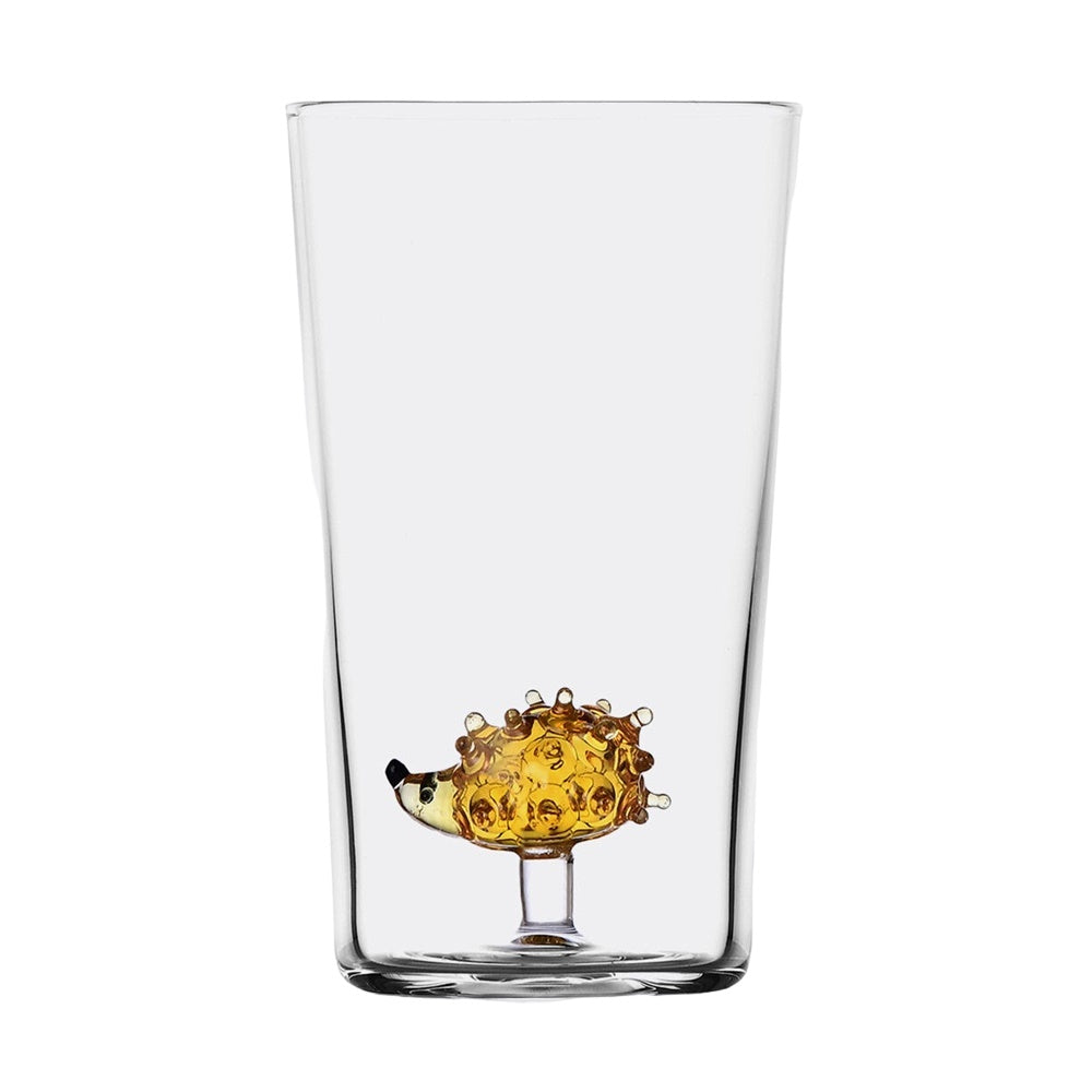 Pahar pentru apa, arici, 13 cm, Animal Farm - designer Alessandra Baldereschi - ICHENDORF