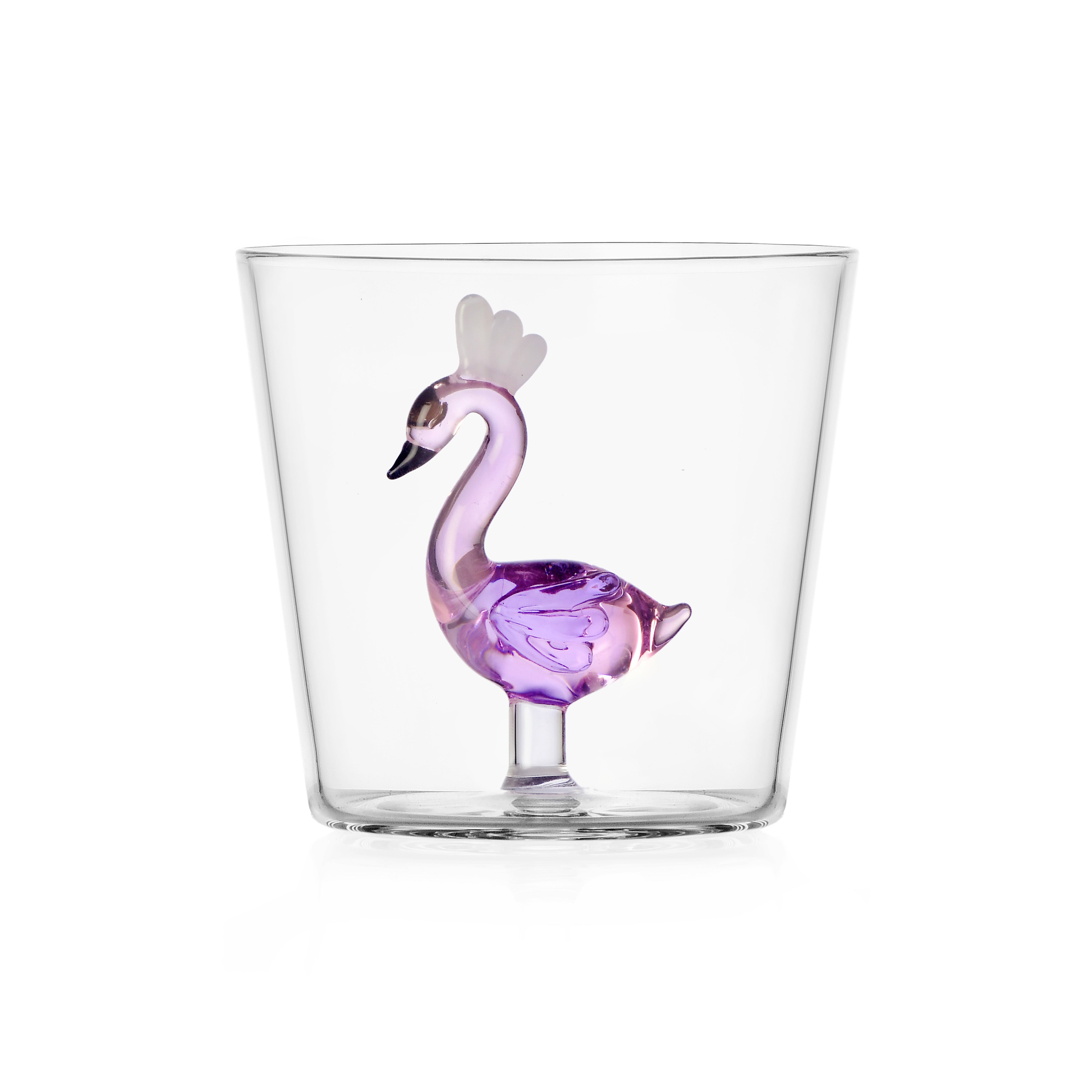 Pahar pentru apa, 8 cm, flamingo, Animal Farm by Alessandra Baldereschi - ICHENDORF