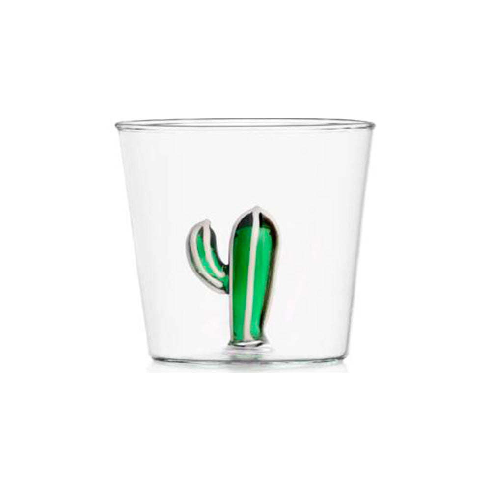 Pahar pentru apa, Cactus Green, 8 cm, Desert Plants - designer Alessandra Baldereschi - ICHENDORF