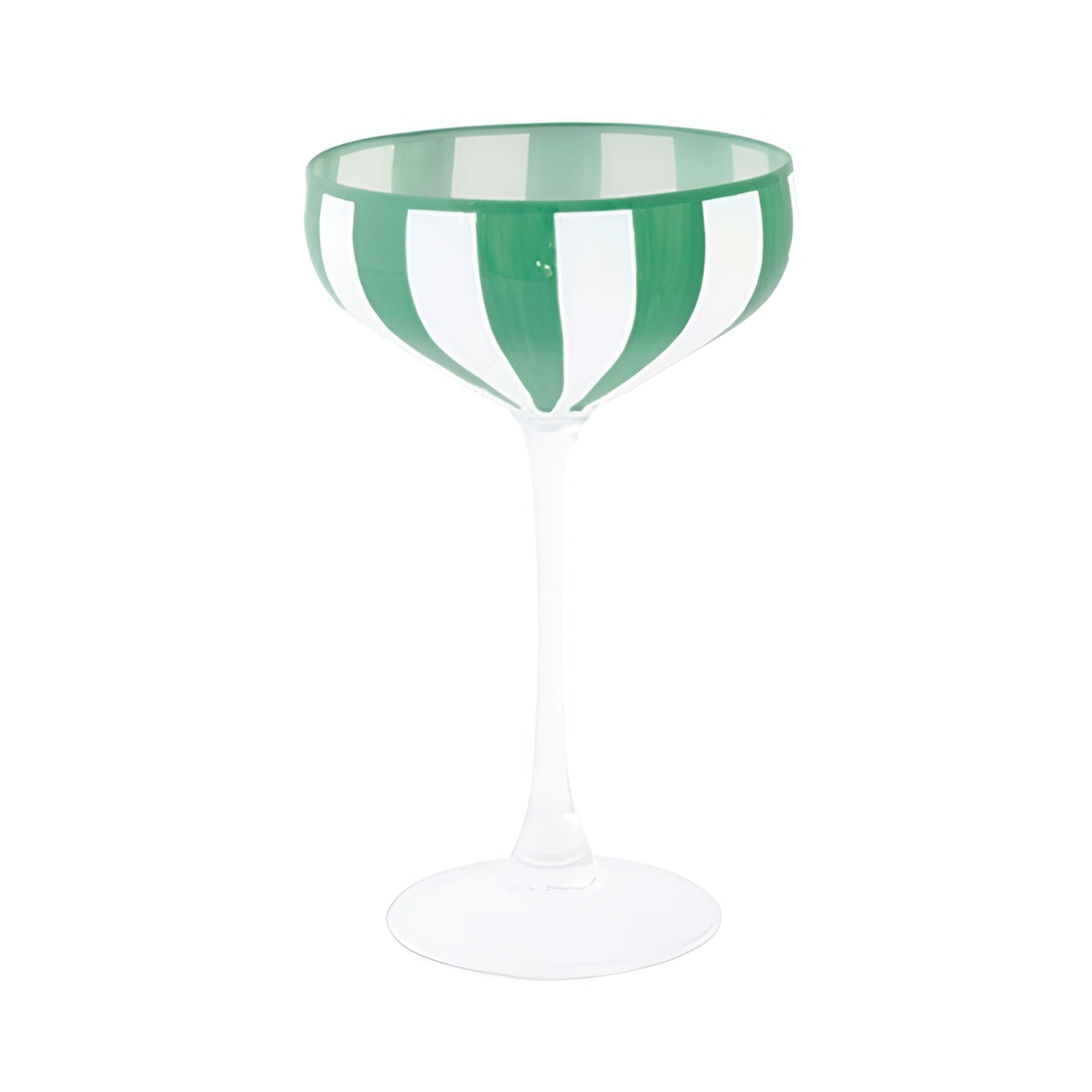 Pahar pentru sampanie, verde, 250 ml, Twist & Match - COOKSHOP SPECIALS