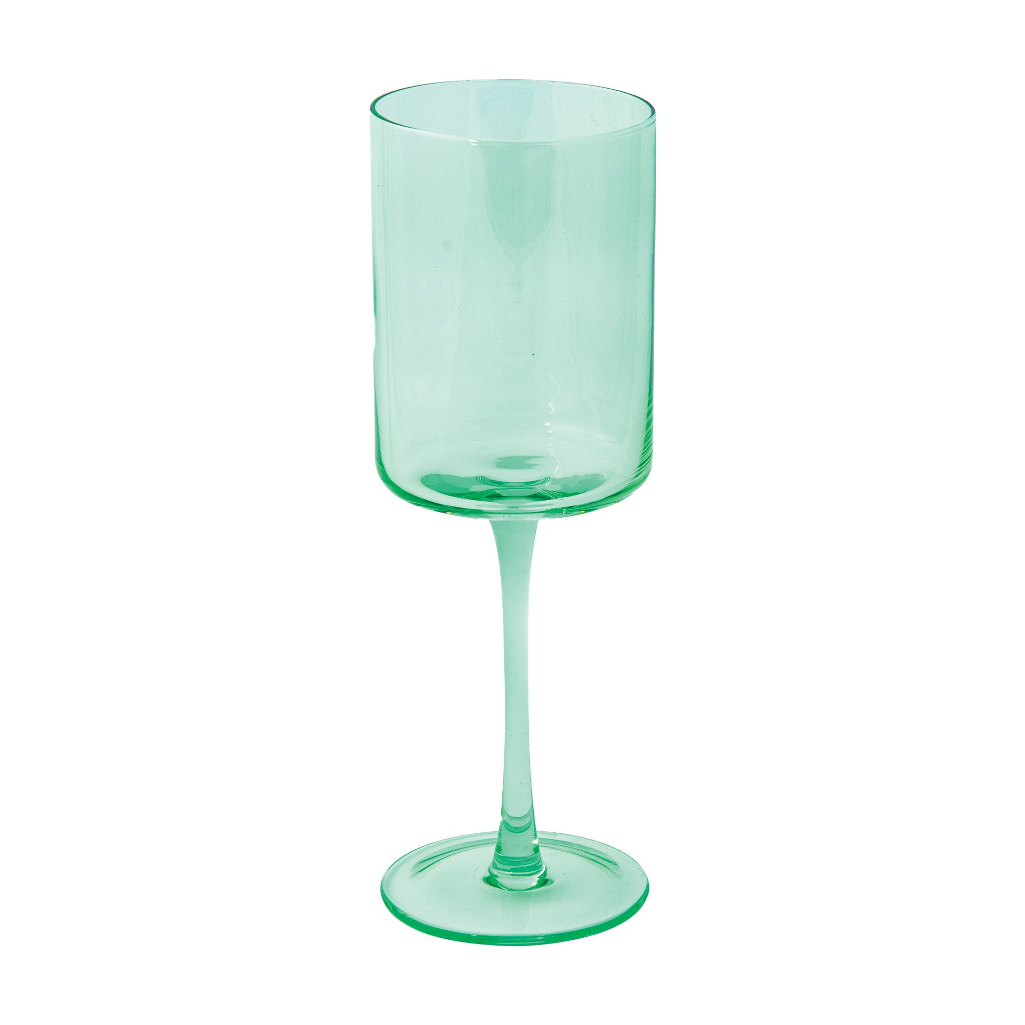 Set 2 pahare pentru vin, verde, 380 ml, Rainbow - COOKSHOP SPECIALS