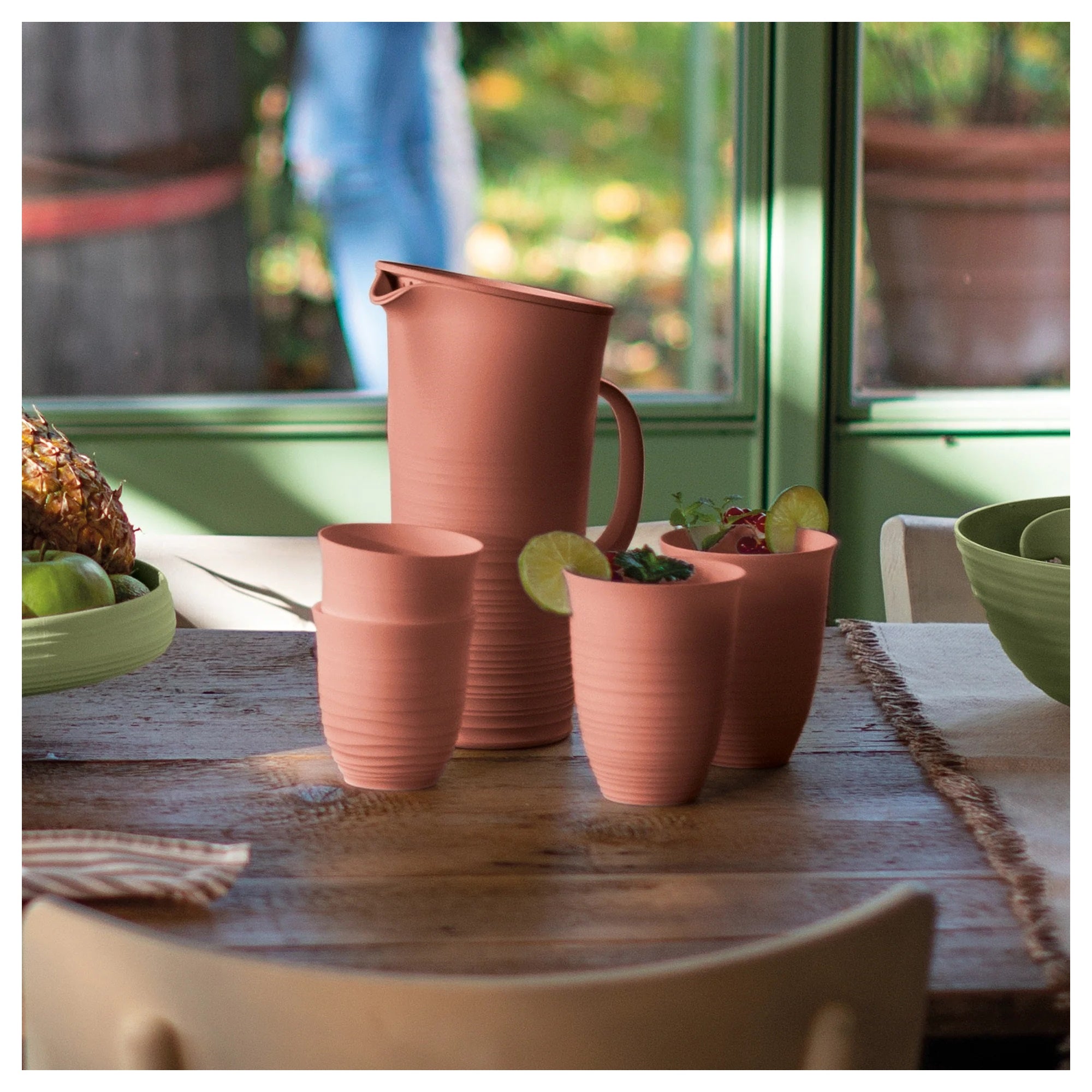 Pahar terracotta, 520 ml, dimensiune L, colectia Tierra - GUZZINI - Image 1