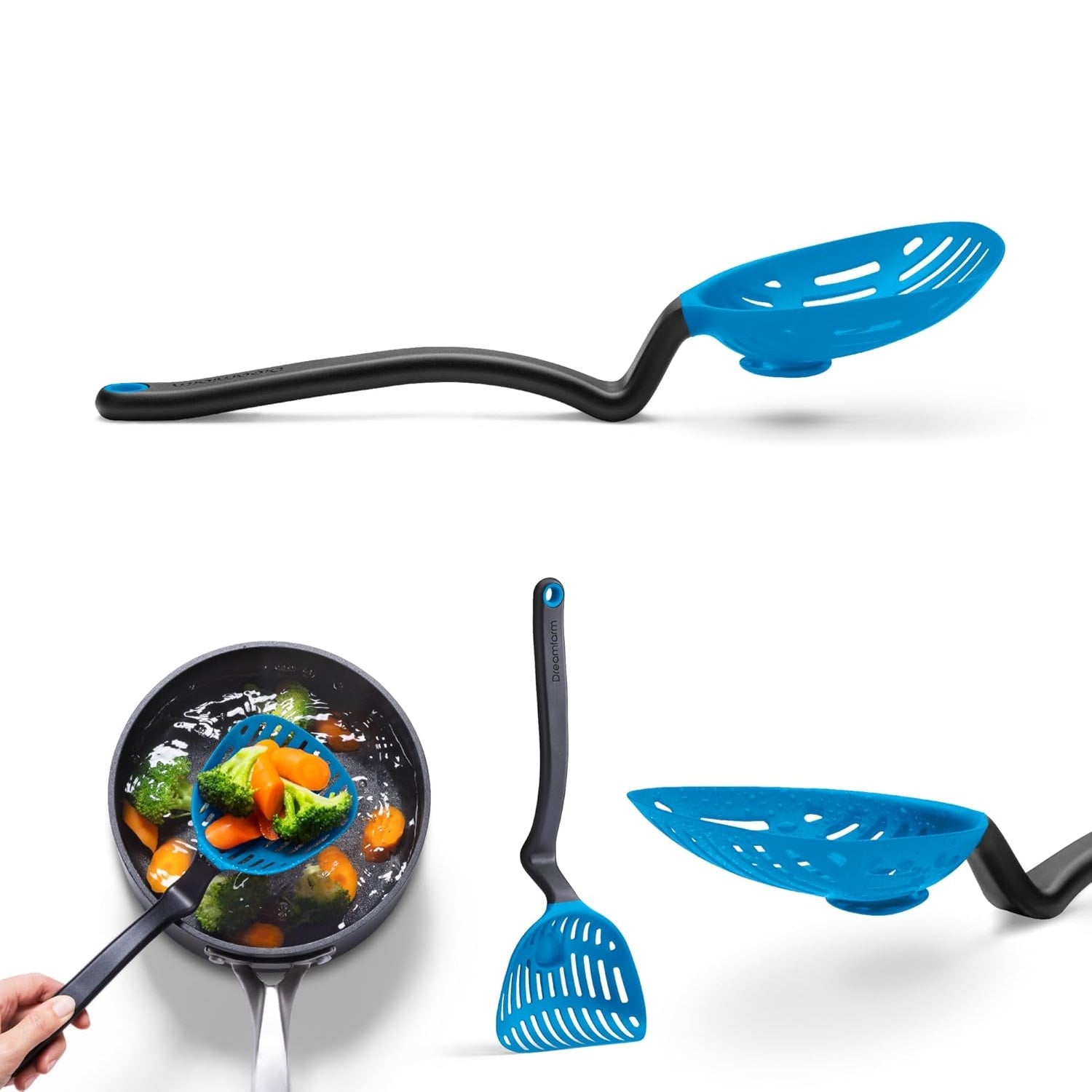Paleta strecurare din silicon, anti-picurare, Lestrain - DREAMFARM - Image 3