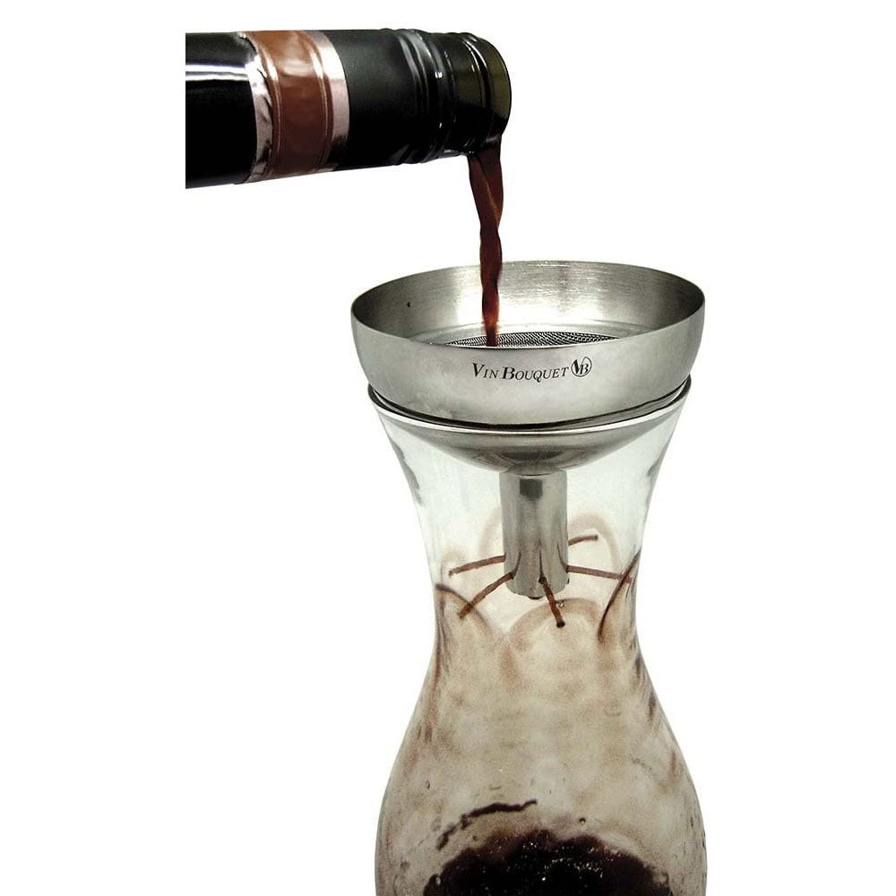 Palnie pentru decantare, inox - VIN BOUQUET - Image 1