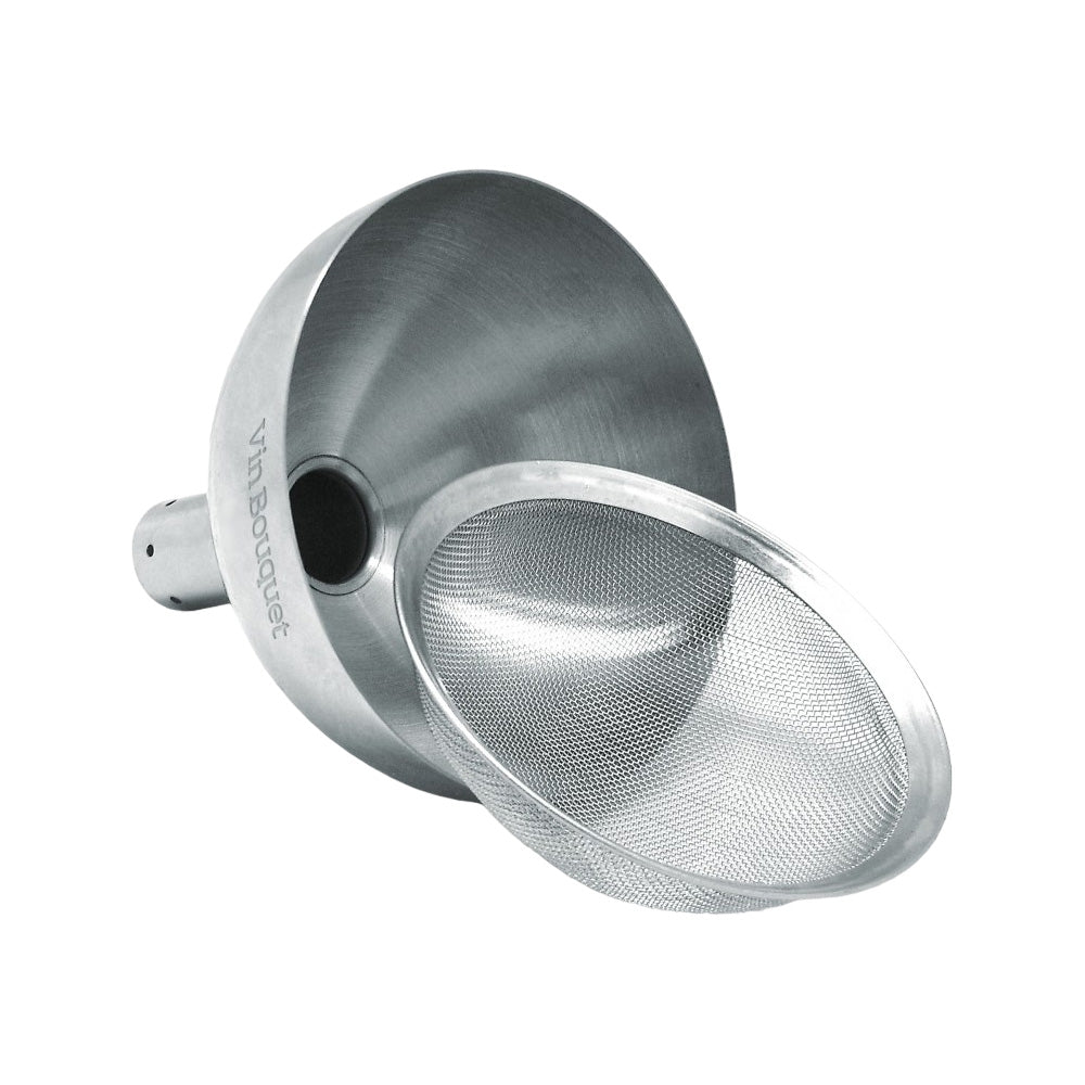 Palnie pentru decantare, inox - VIN BOUQUET