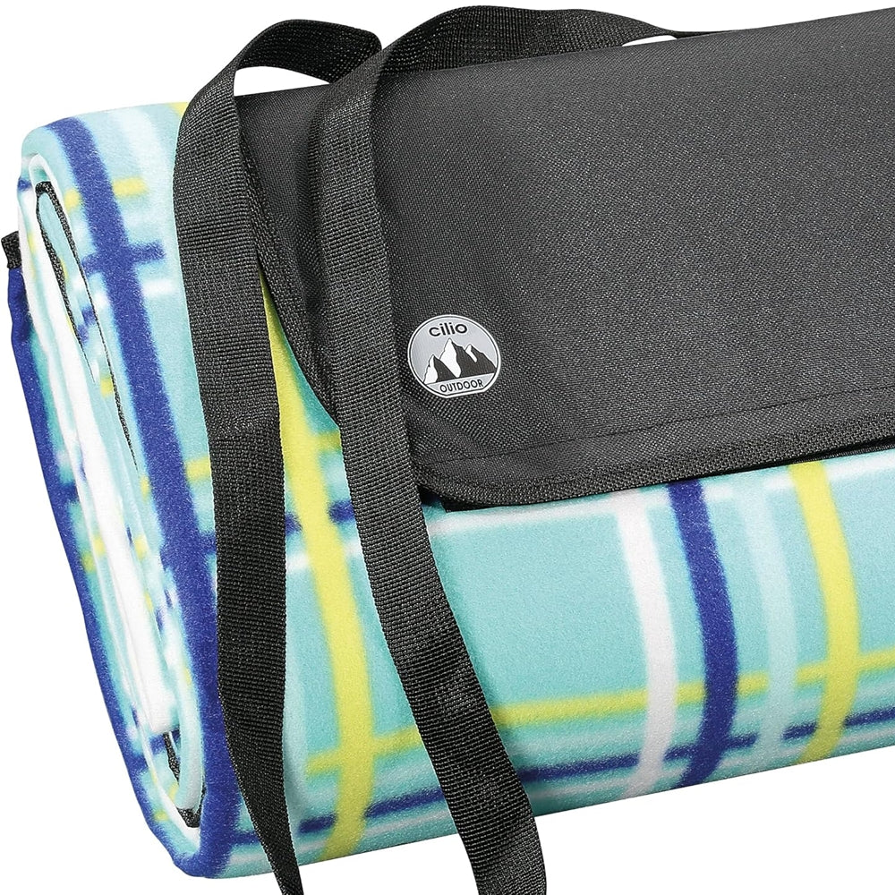 Patura pentru picnic, poliester, 2 x 2 m, turcoaz, colectia Beach - CILIO - Image 2