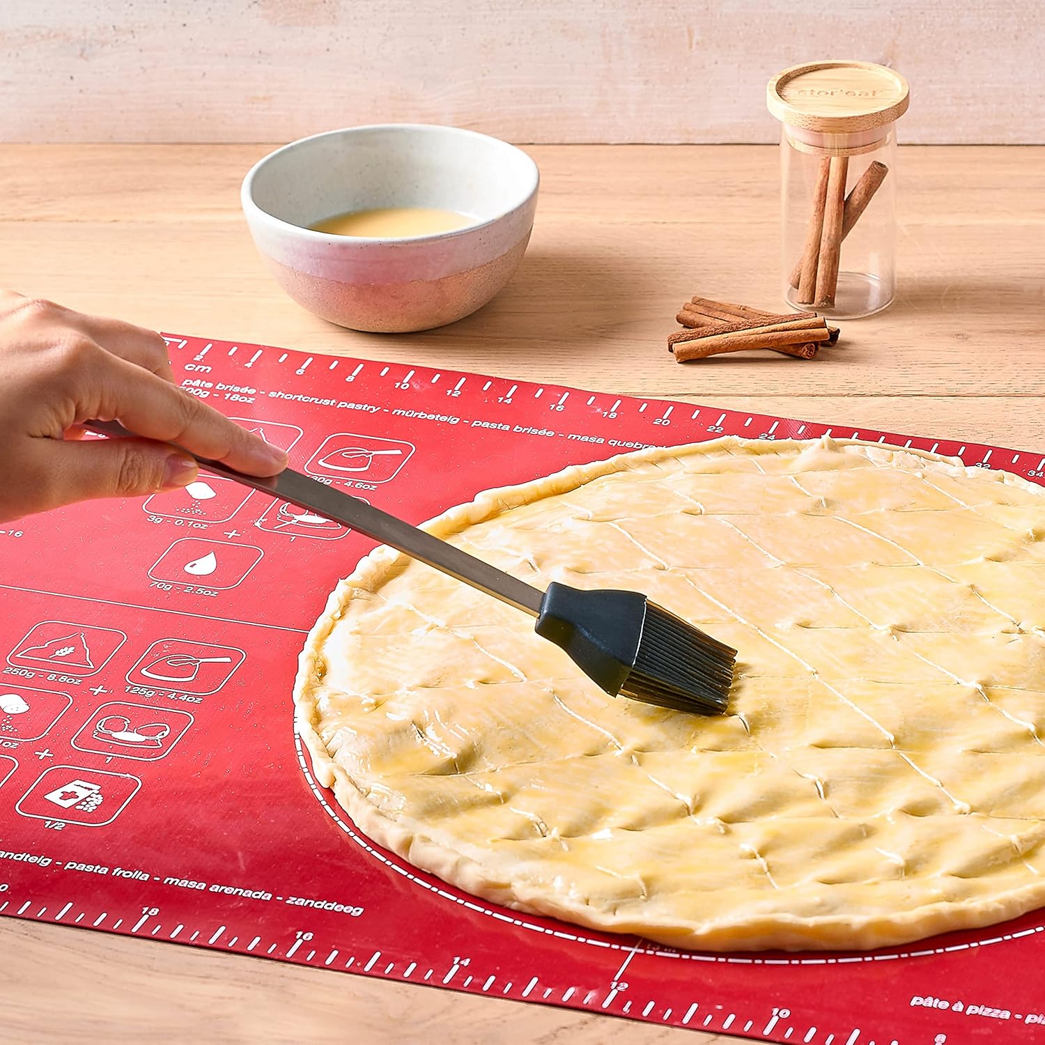 Pensula pentru patiserie, coral, 26 cm - MASTRAD