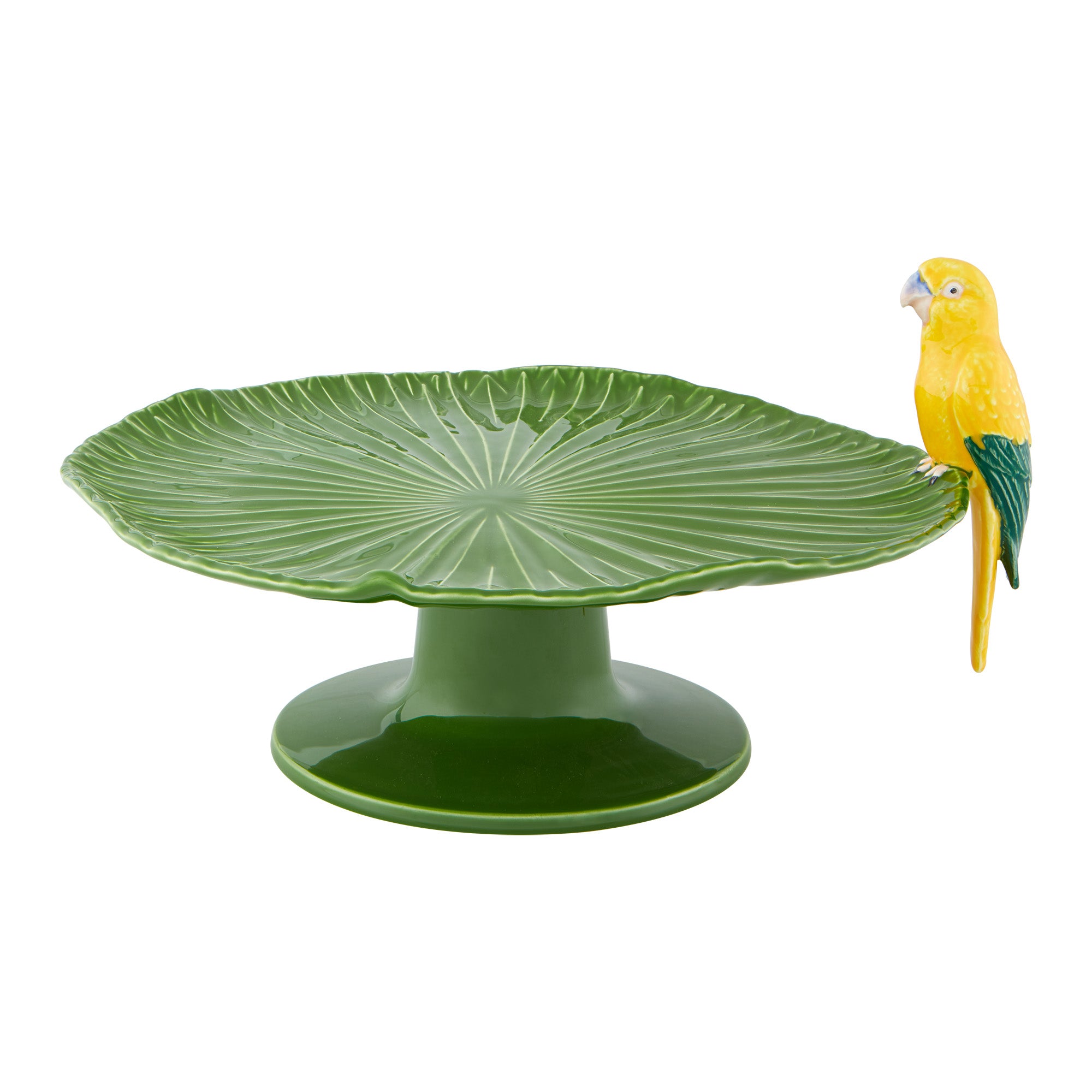 Platou pentru prajituri, 34 cm, Amazonia - BORDALLO PINHEIRO