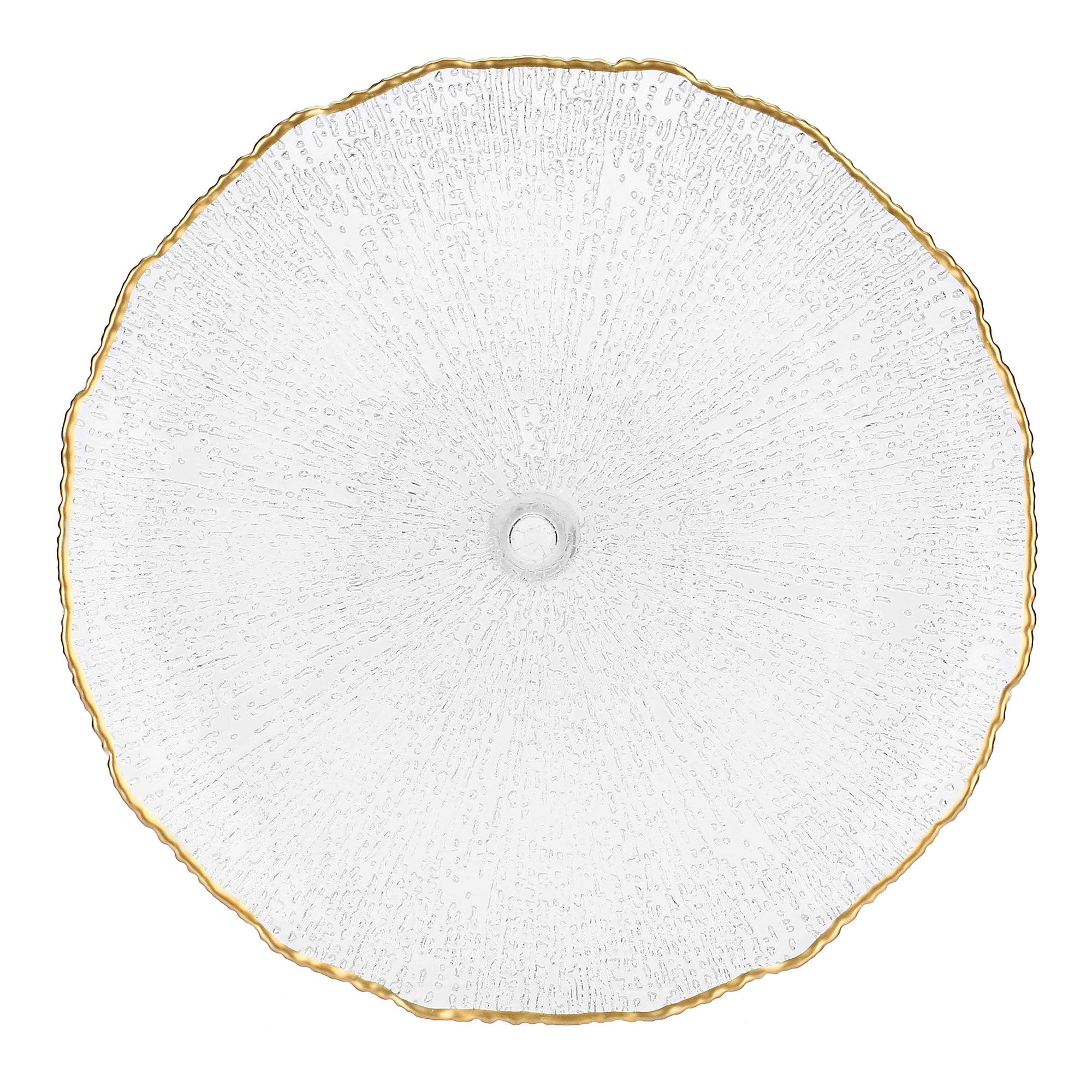 Platou cu picior din sticla, 33 cm, Maesta - SIMONA'S COOKSHOP - Image 1