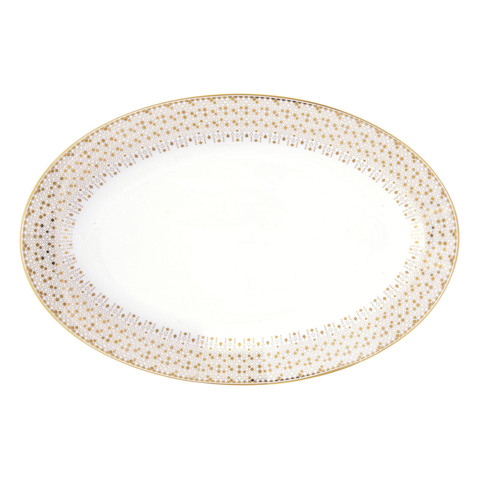 Platou din portelan, 35x23.5 cm, Festive - COOKSHOP SPECIALS