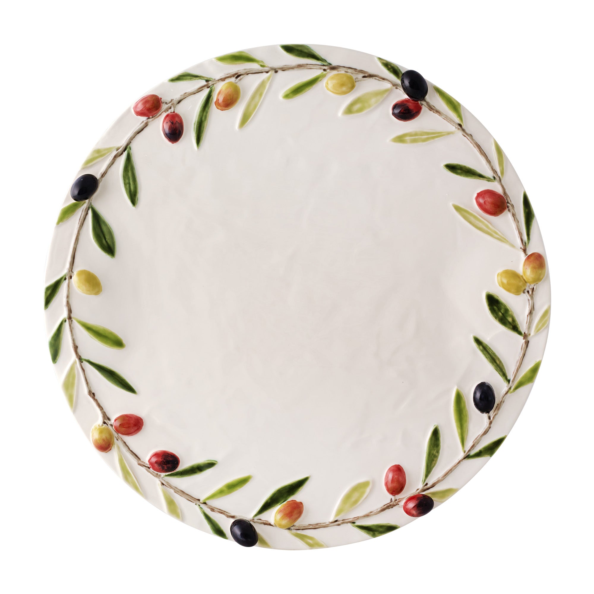 Platou pentru branzeturi, 32 cm, Olives - BORDALLO PINHEIRO - Image 1