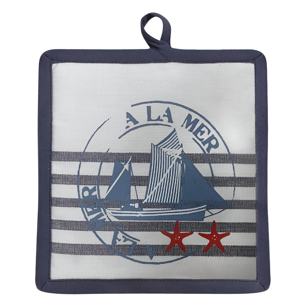 Potholder Tourtan Mer, albastru - COOKSHOP SPECIALS