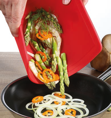 Tocator rosu din poliuretan, 25x38 cm, colectia Premium - ZASSENHAUS - Image 1