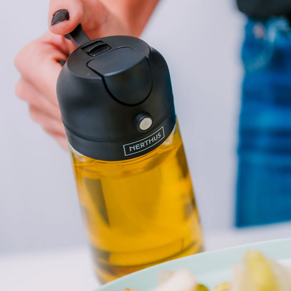 Pulverizator pentru ulei 2 in 1, 470 ml - NERTHUS