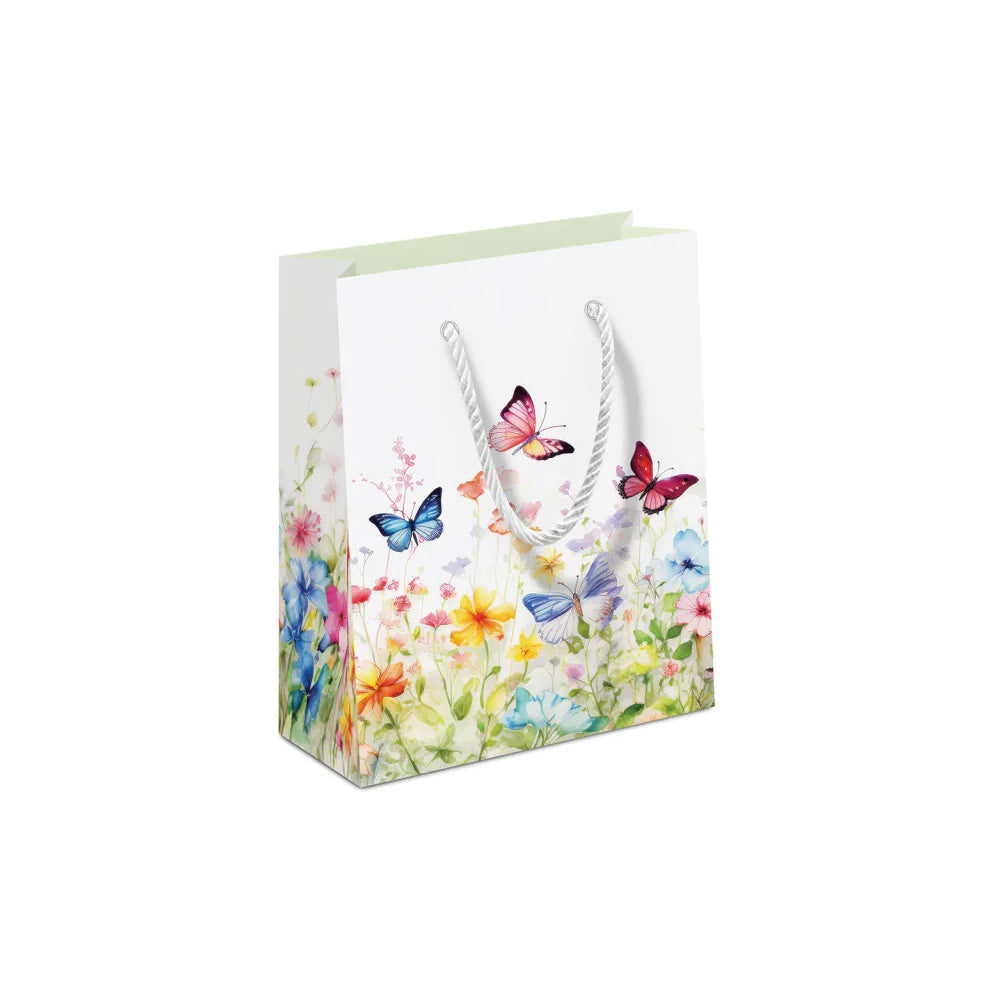 Punga de cadou, 22x17 cm, Butterflies in Field - AMBIENTE