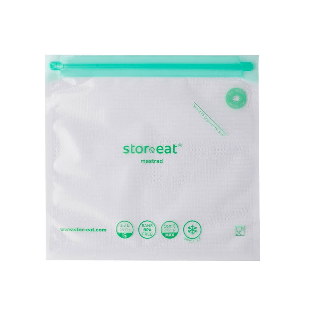 Pungi pentru vidarea alimentelor Stor'eat, set 10 buc, S - Mastrad