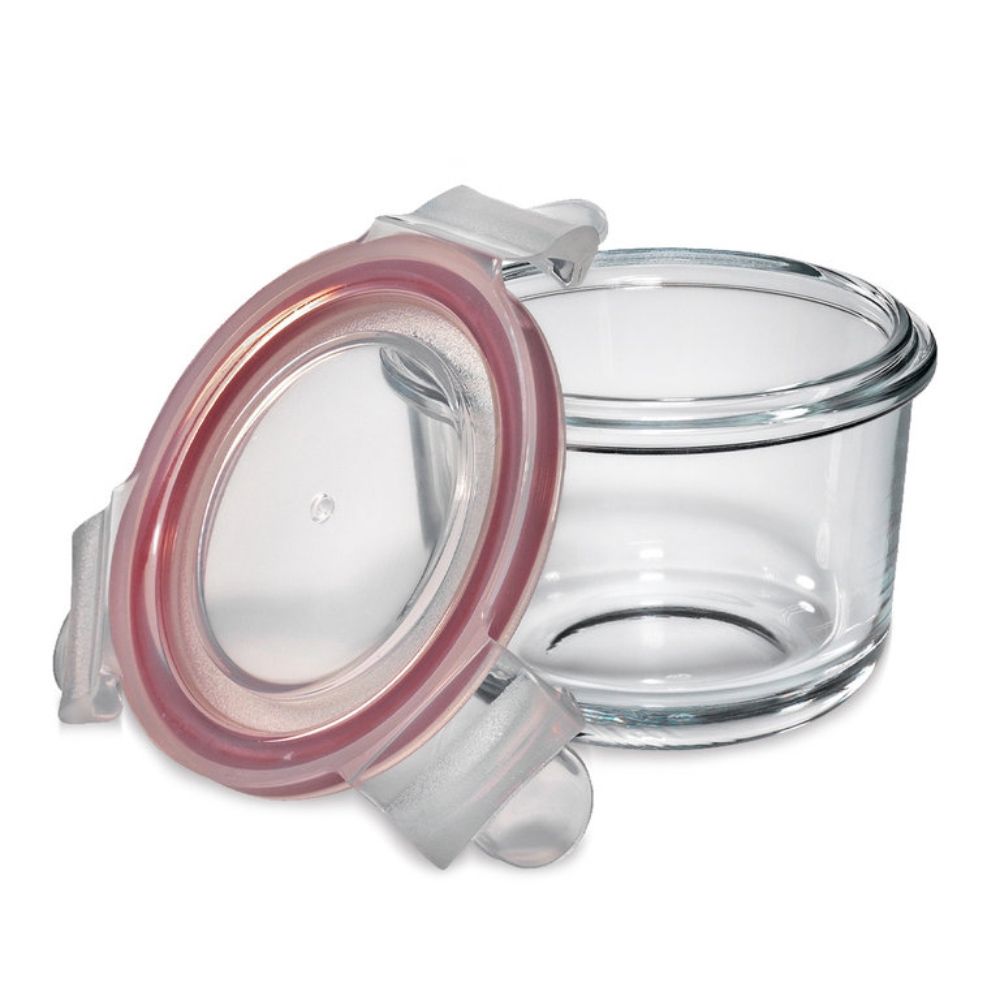 Recipient ermetic din sticla cu capac, 150 ml, Mini - KUCHENPROFI