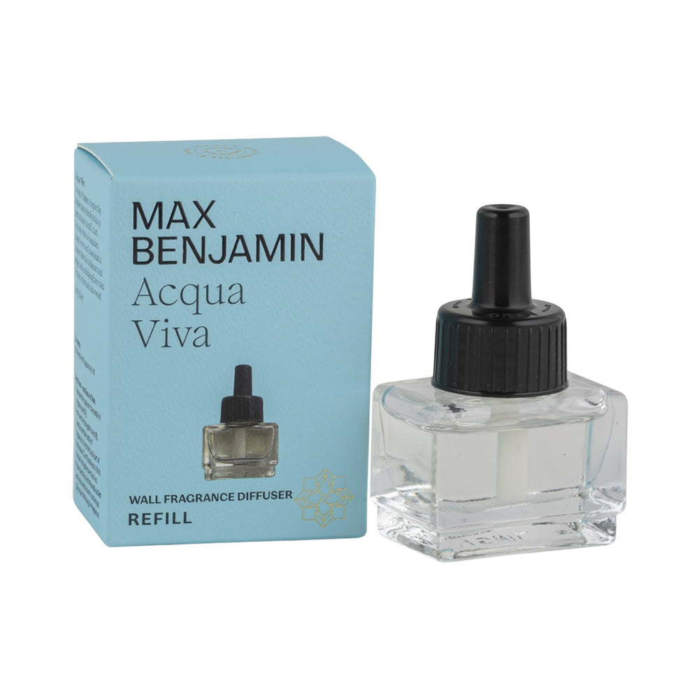 Rezerva difuzor electric esenta parfumata, 15 ml, Acqua Viva, Classic - MAX BENJAMIN