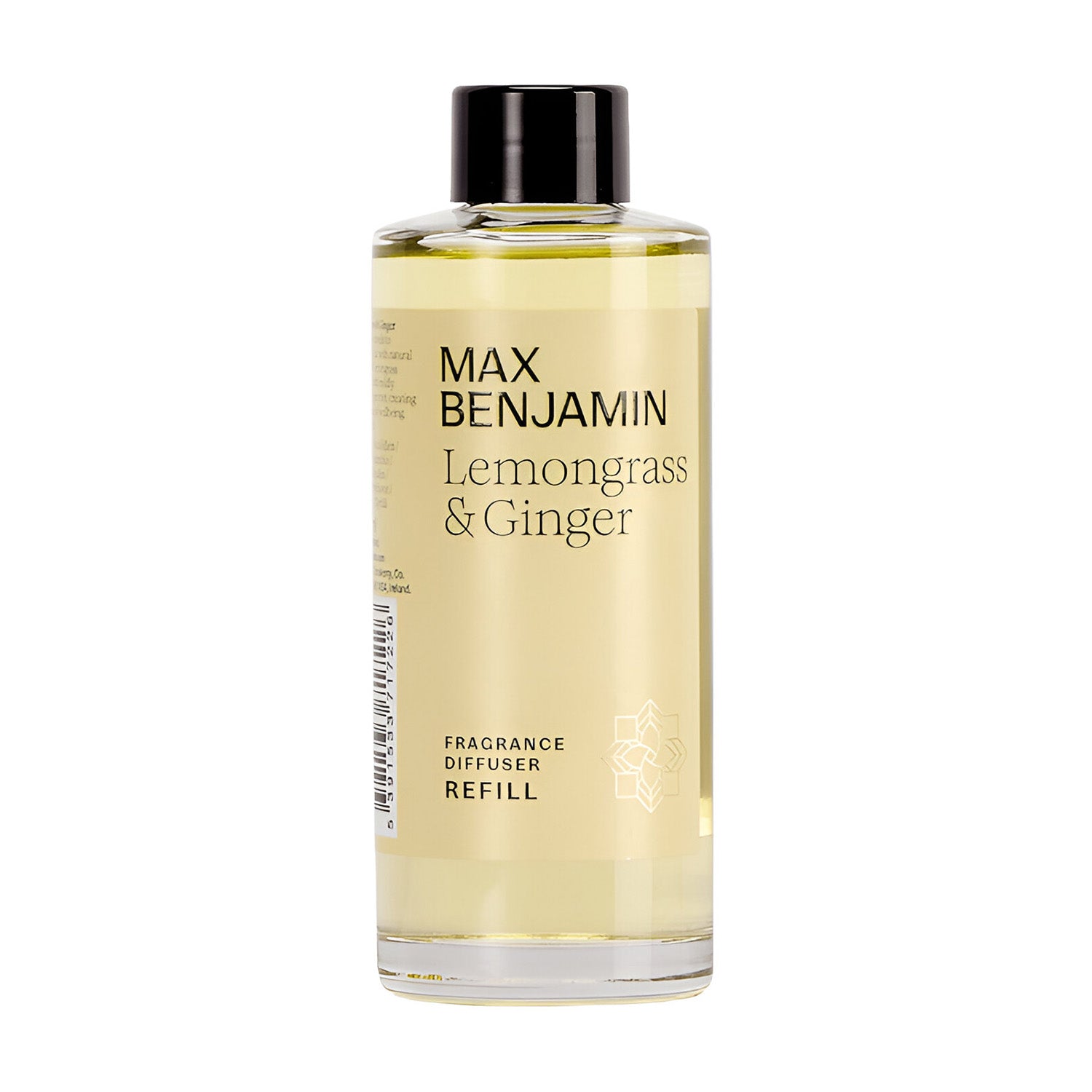Rezerva difuzor esenta parfumata, Lemongrass Ginger, 300 ml, Classic - MAX BENJAMIN