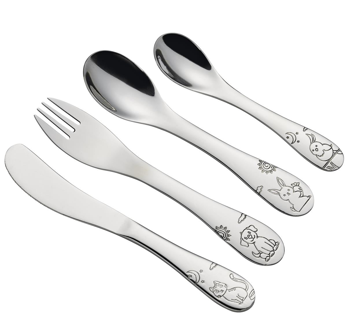 Set de 4 tacamuri pentru copii, Little Friends - CILIO
