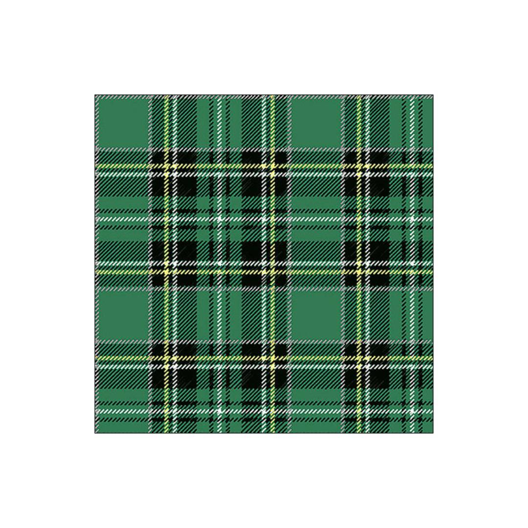 Servetele de masa, 20 buc, 33x33 cm, Scottish Green - AMBIENTE