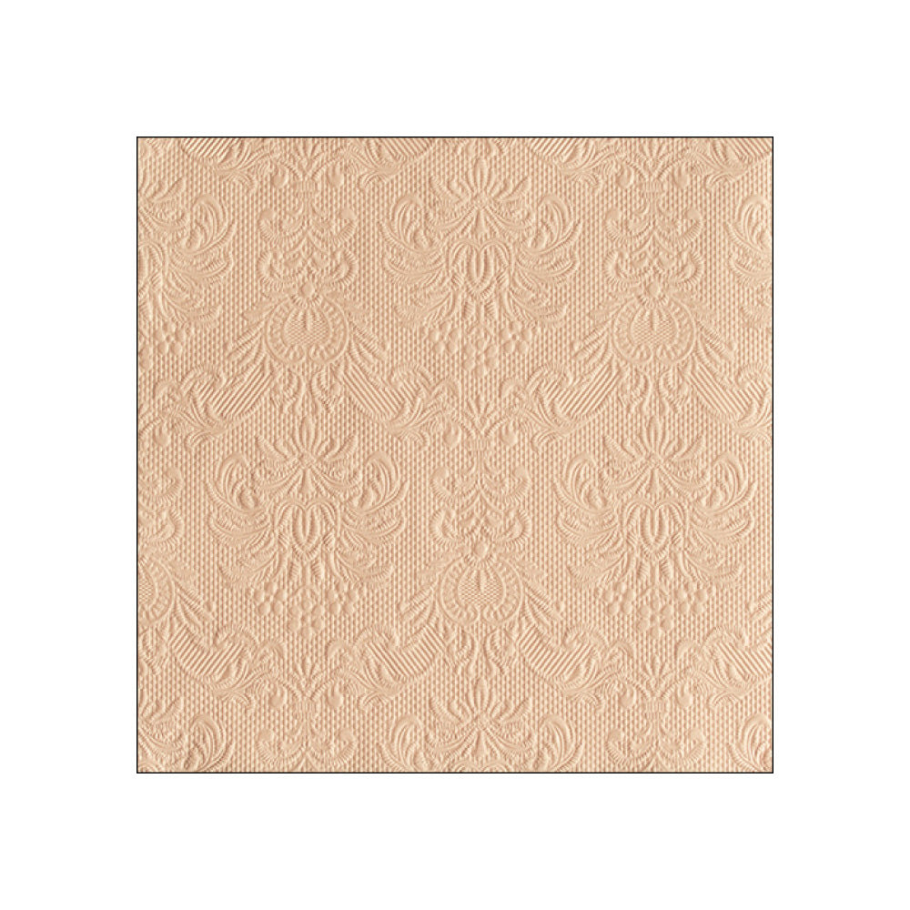 Servetele de masa, 15 buc, 33x33 cm, Elegance Beige - AMBIENTE