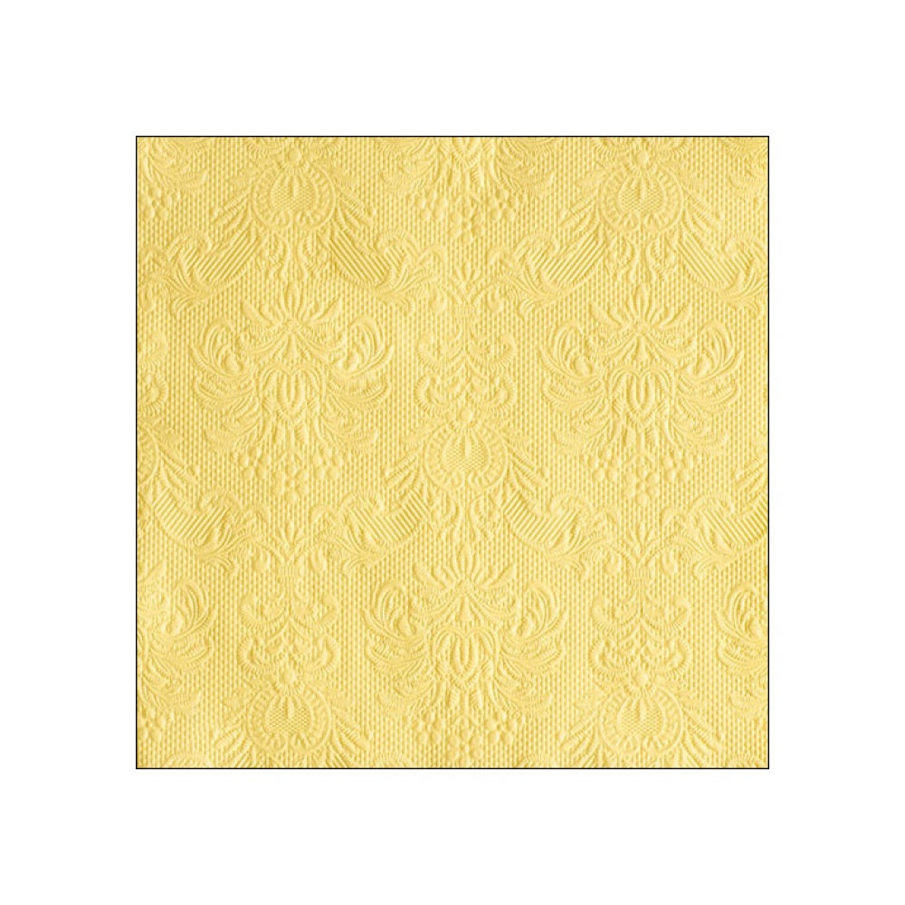 Servetele de masa, 15 buc, 33x33 cm, Elegance Vanilla - AMBIENTE