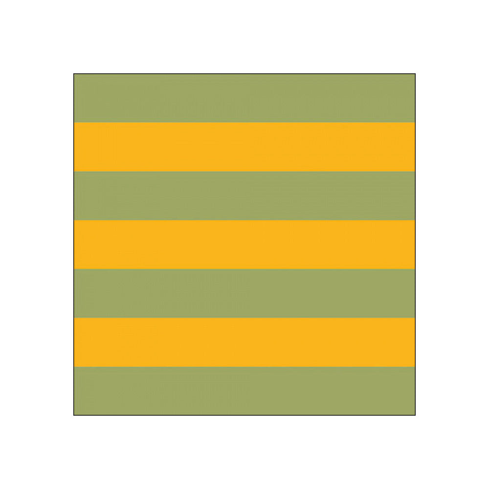 Servetele de masa, 20 buc, 33x33 cm, Lock Stripe Yellow/Green - AMBIENTE