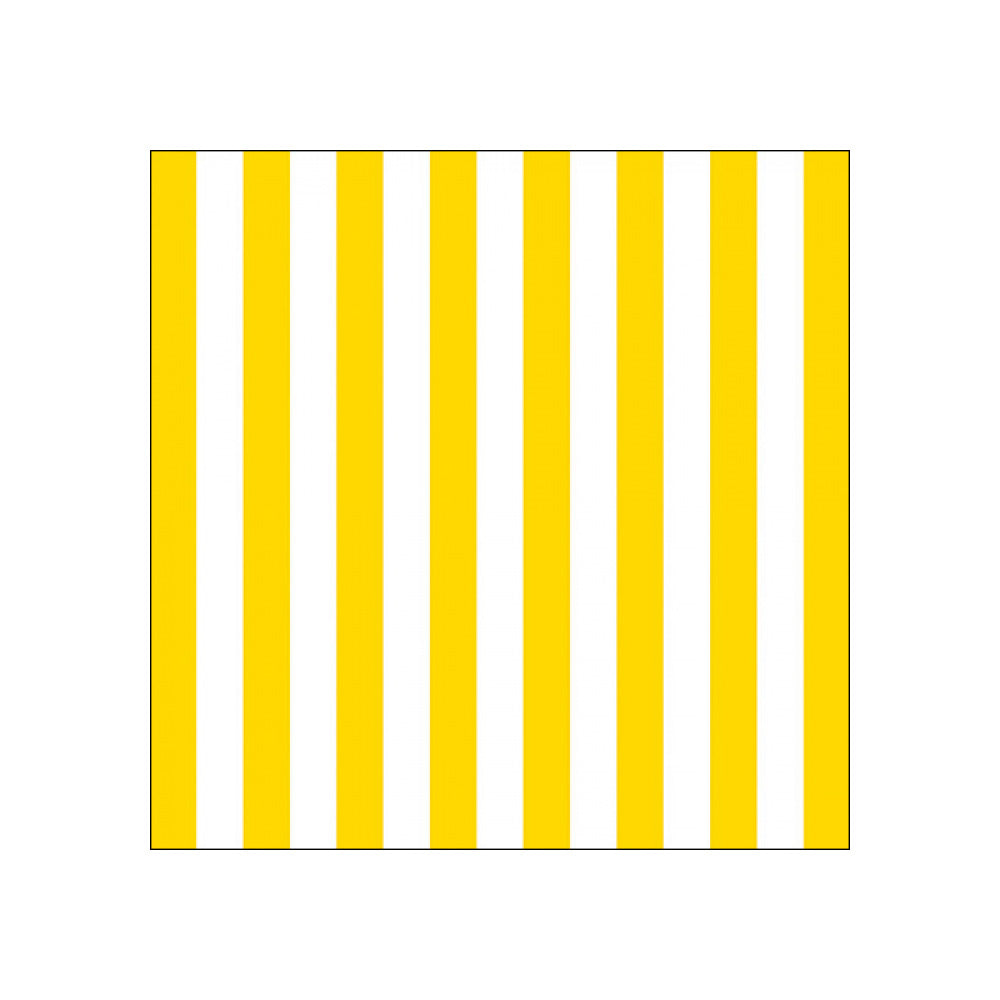 Servetele de masa, 20 buc, 33x33 cm, Stripes Yellow - AMBIENTE