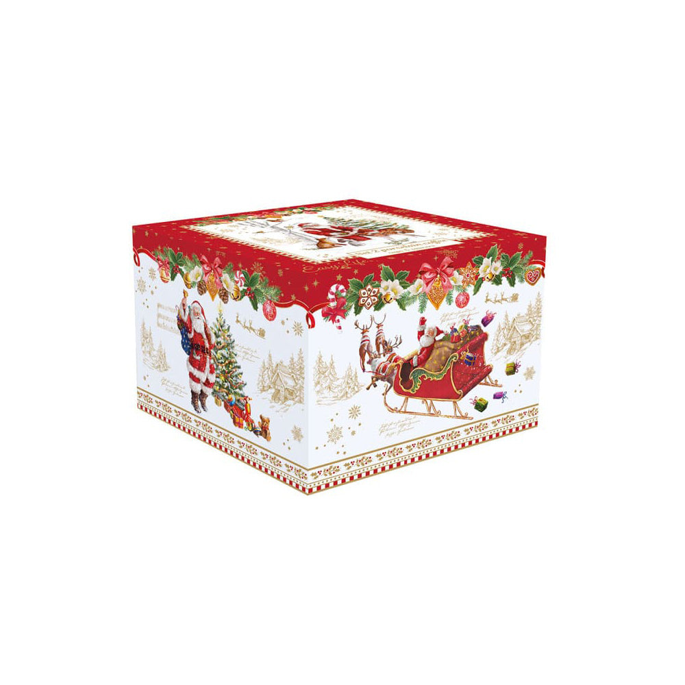 Set 2 cesti pentru cafea si farfurie, 120 ml, Christmas Memories - COOKSHOP SPECIALS