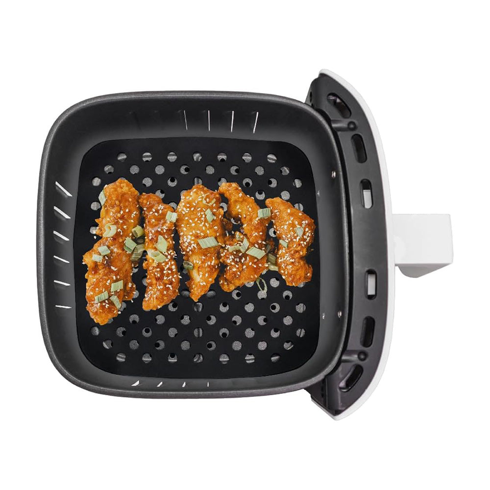 Set 2 covorase patrate din silicon pentru friteuza - NERTHUS