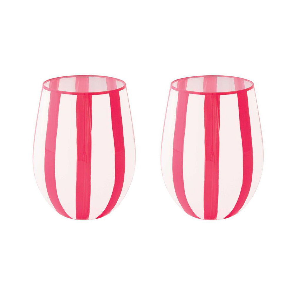 Set 2 pahare pentru apa, roz, 500 ml, Twist & Match - COOKSHOP SPECIALS