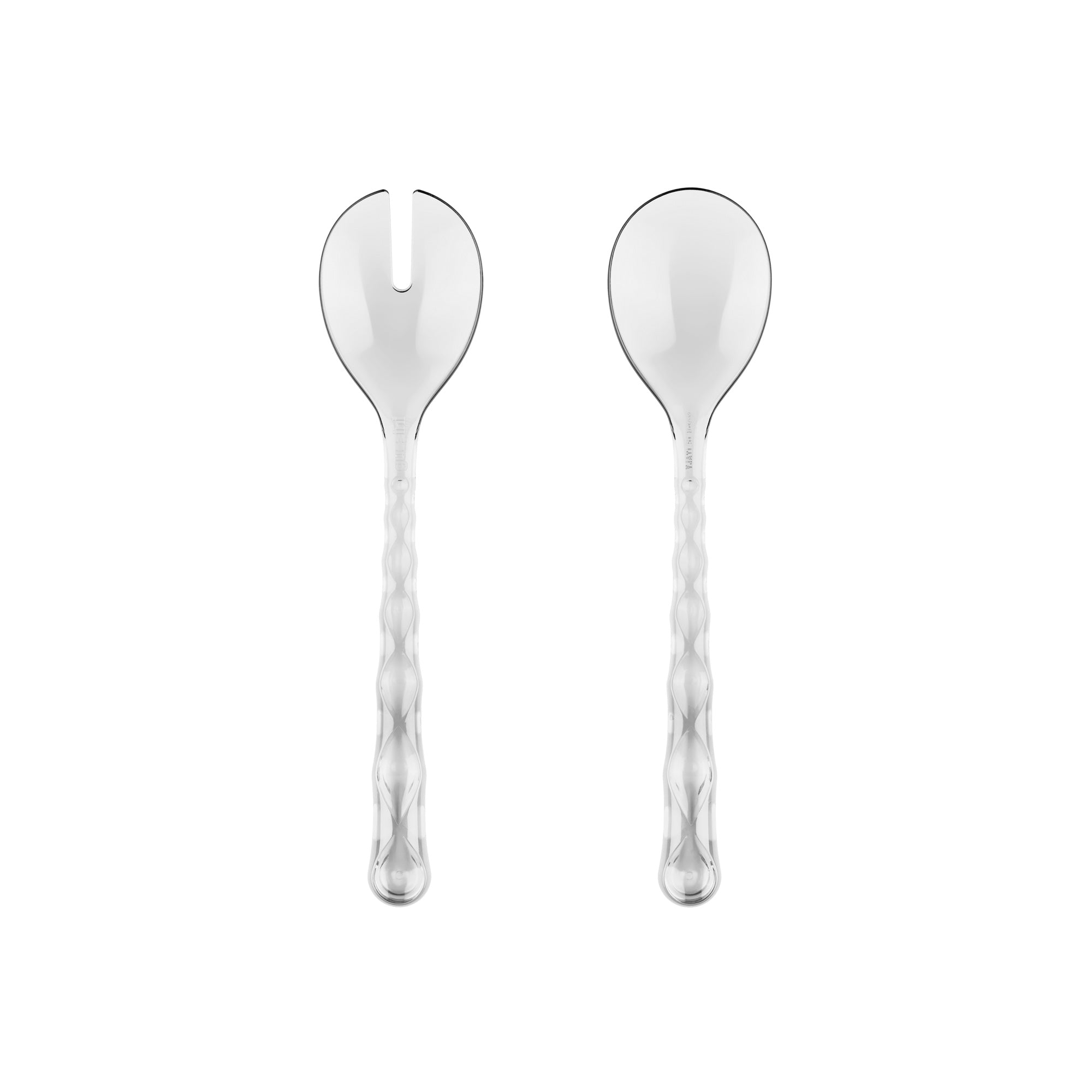 Set 2 piese servire salata, transparent, Vanity - GUZZINI