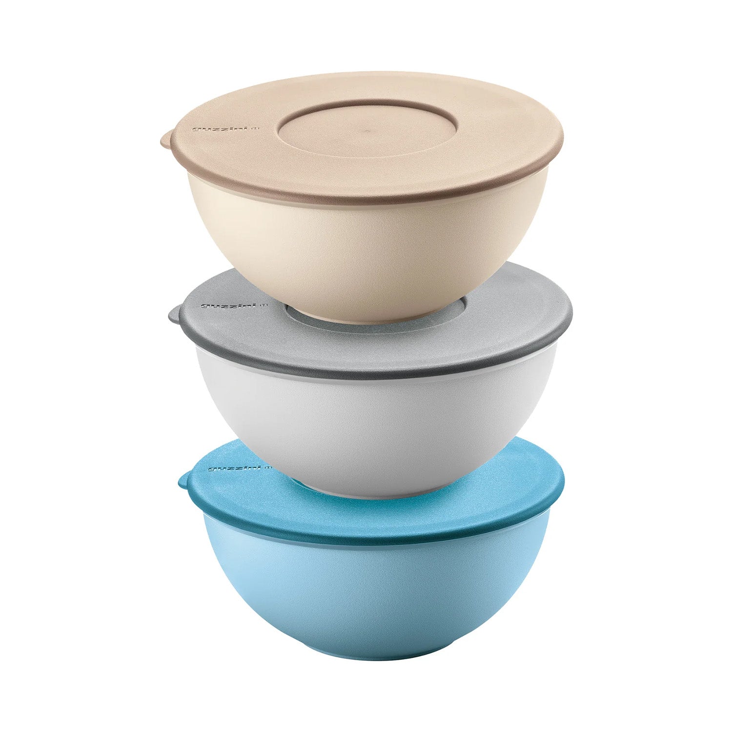 Set 3 recipiente cu capac, 16 cm, Everywhere - GUZZINI