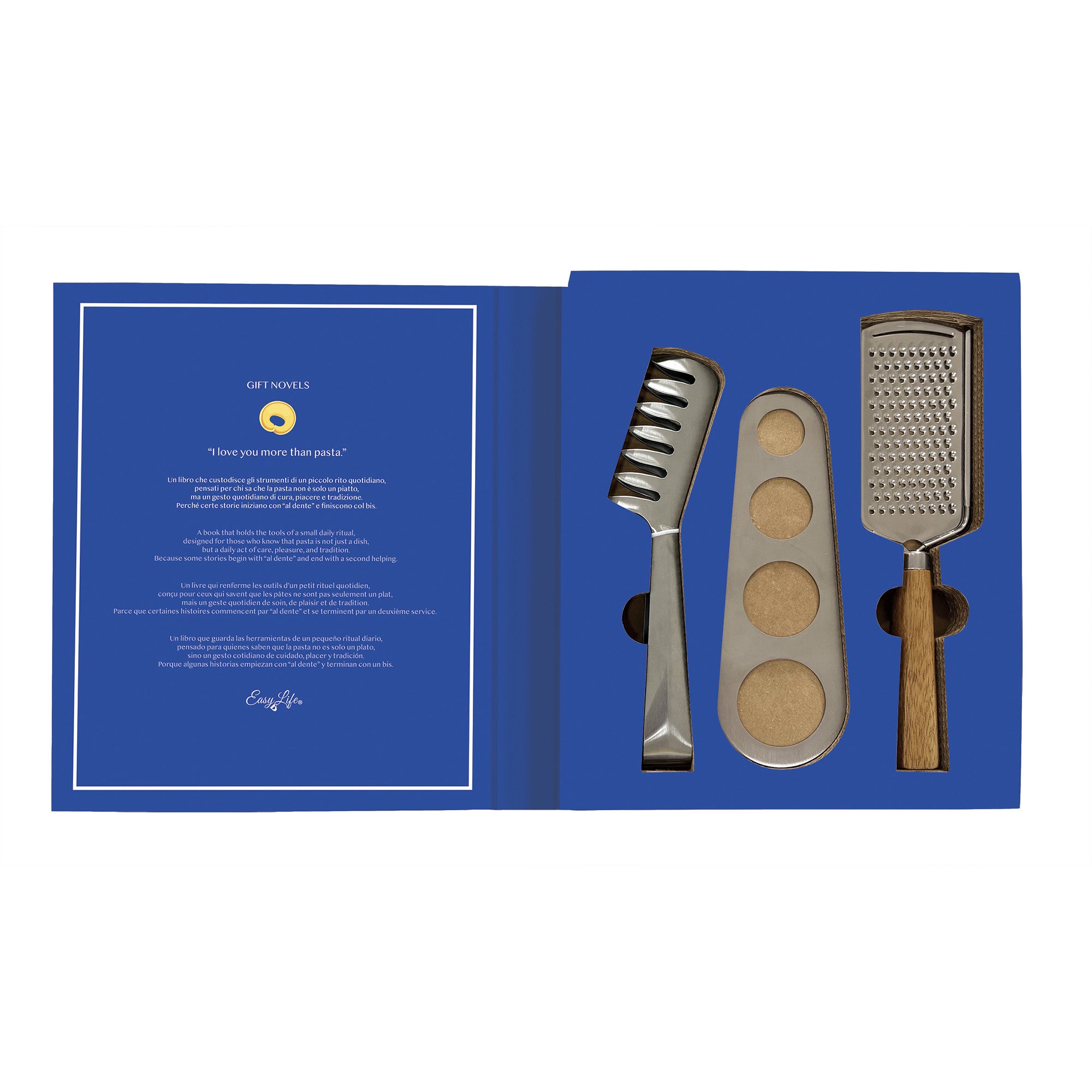 Set 3 ustensile pentru paste, Gift Novels - COOKSHOP SPECIALS