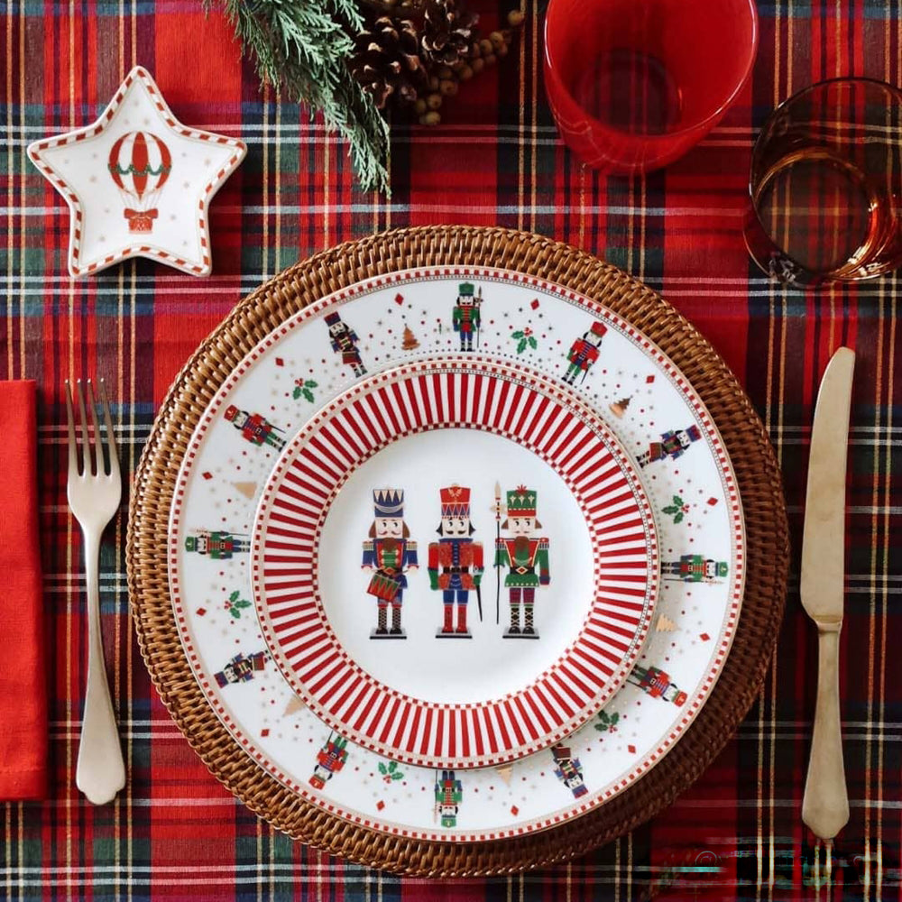 Set 4 farfurii pentru desert, 19 cm, Nutcracker - COOKSHOP SPECIALS