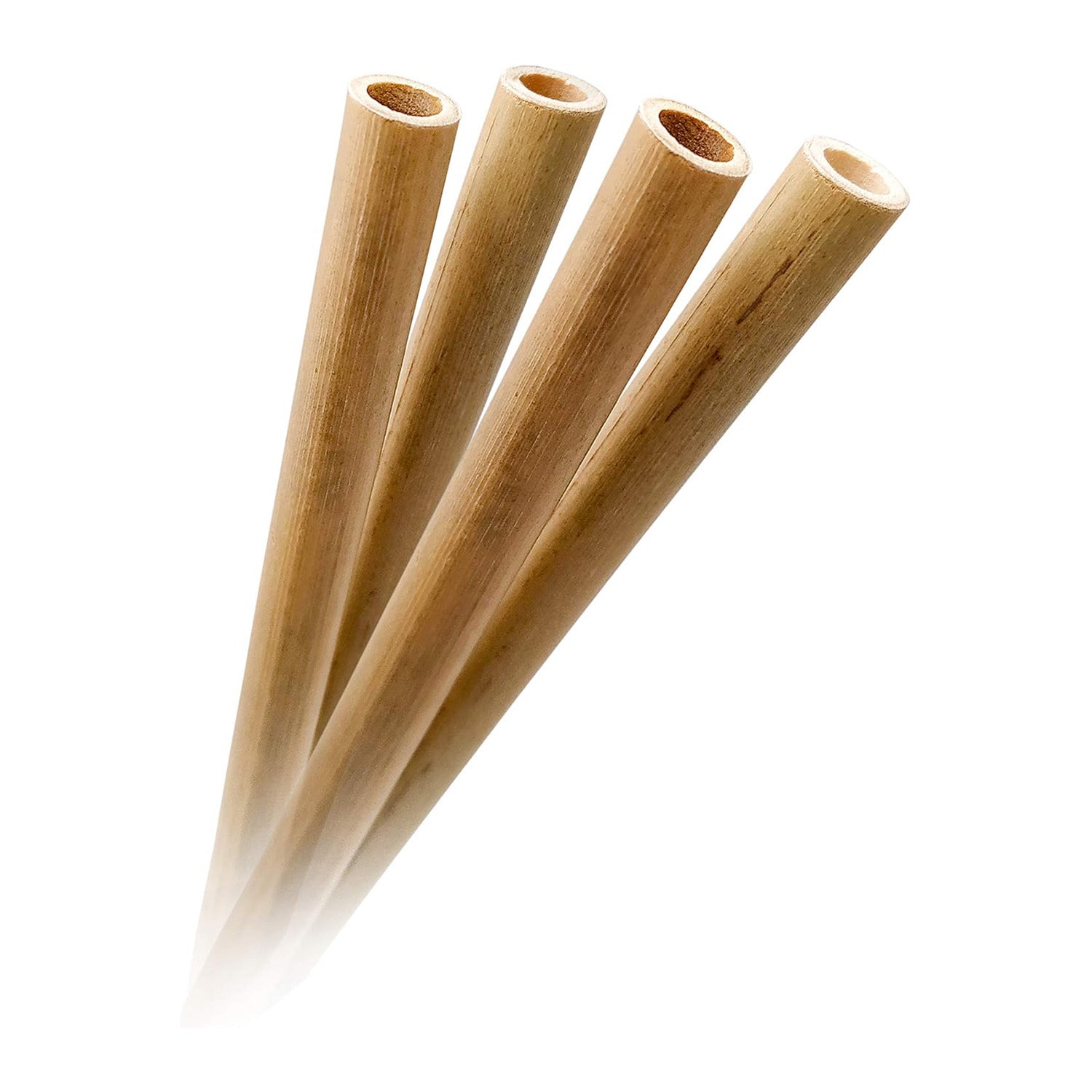 Set 4 paie din bambus si perie de curatat, 18 cm - VIN BOUQUET