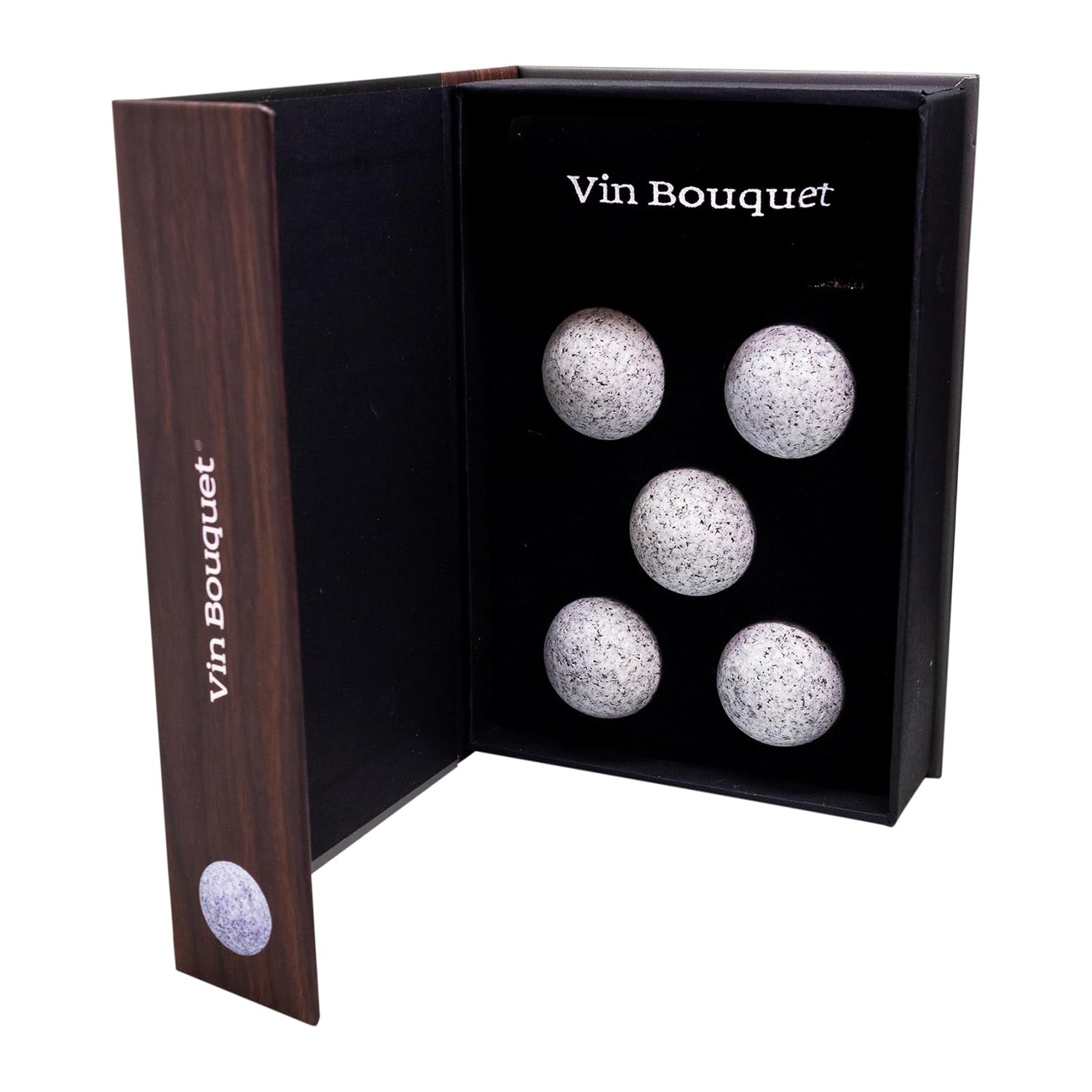 Set 5 sfere pentru racire, piatra - VIN BOUQUET