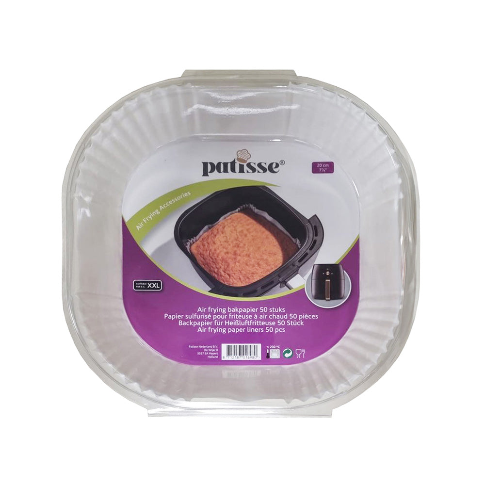 Set 50 forme din hartie pentru friteuza, 20 cm - PATISSE - Image 2