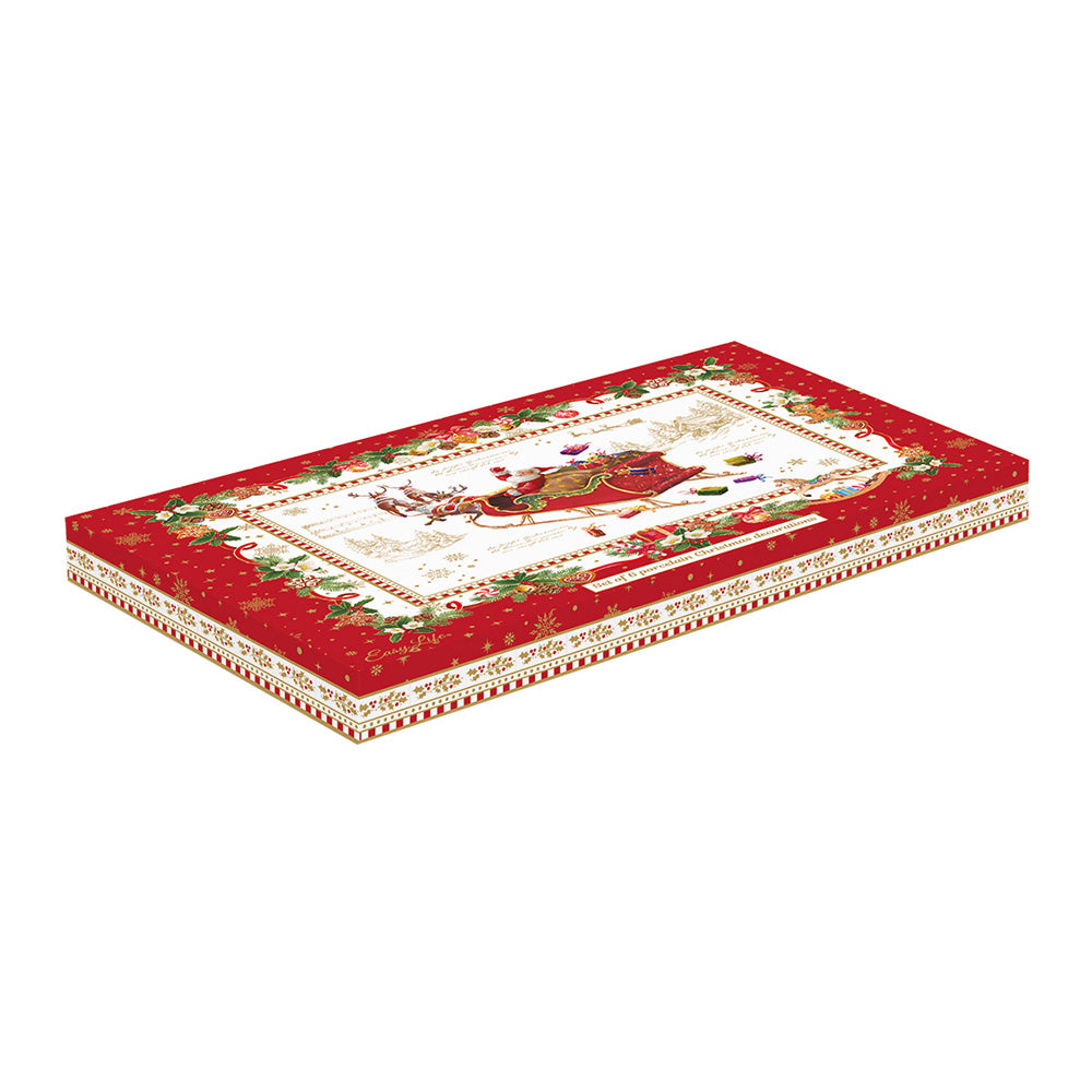 Set 6 ornamente pentru brad, Christmas Memories - EASY LIFE