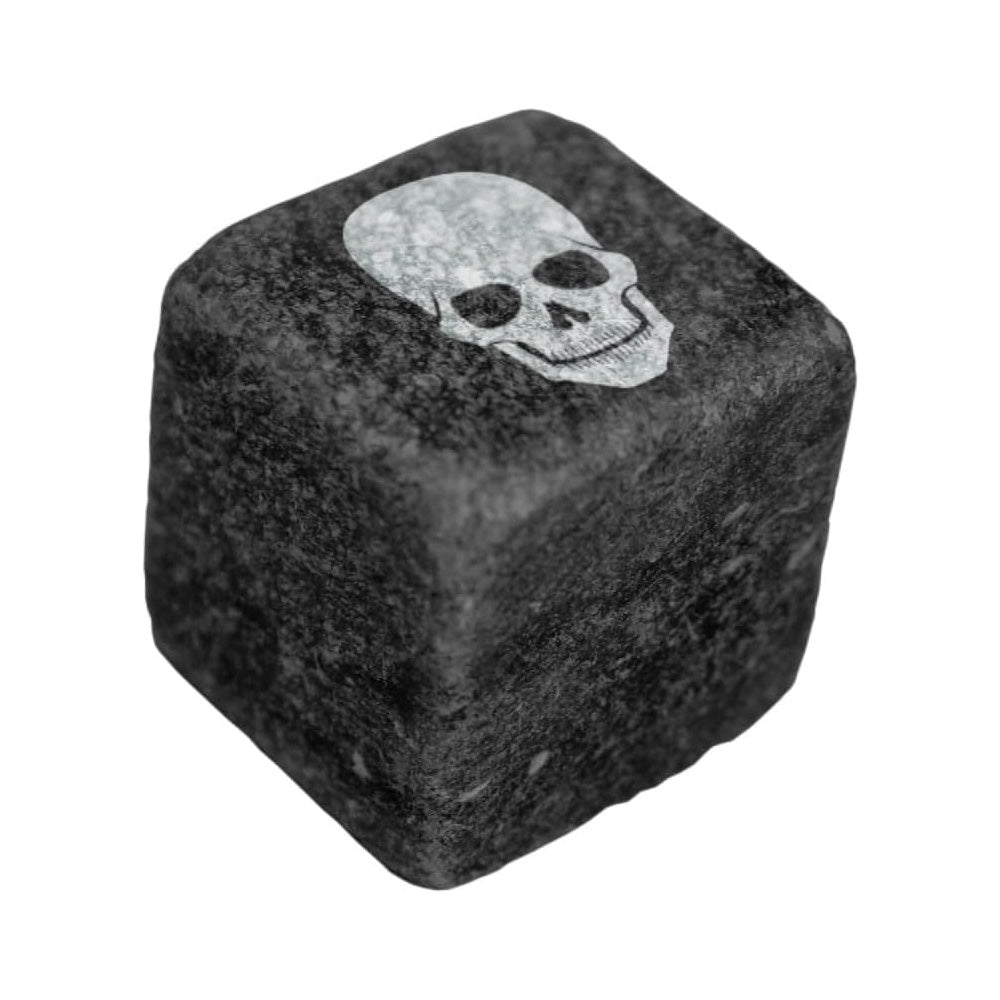 Set 9 cuburi pentru racire, piatra, Skull - VIN BOUQUET