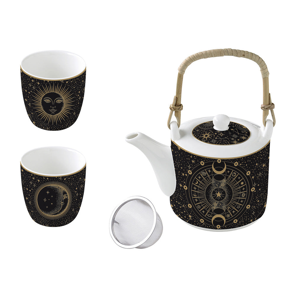 Set Ceainic si 2 cesti, 600 ml, Celestial - COOKSHOP SPECIALS