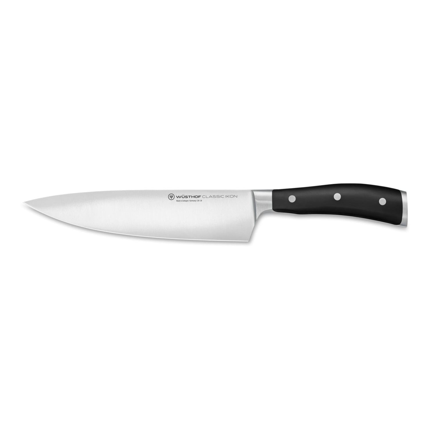 WUSTHOF Set Cutitul bucatarului 20 cm si bloc negru, Classic Ikon - Image 2