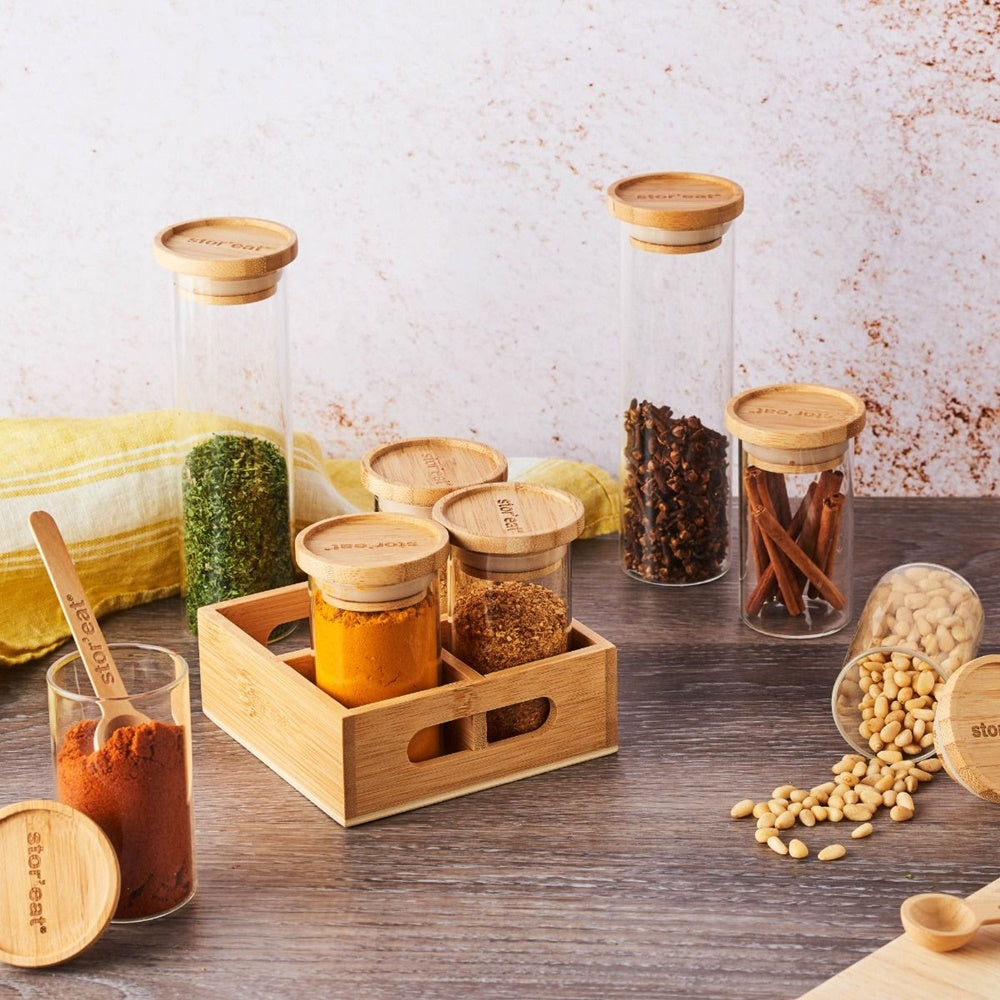Set de 4 recipiente pentru condimente Stor'eat, 180 ml - MASTRAD - Image 1