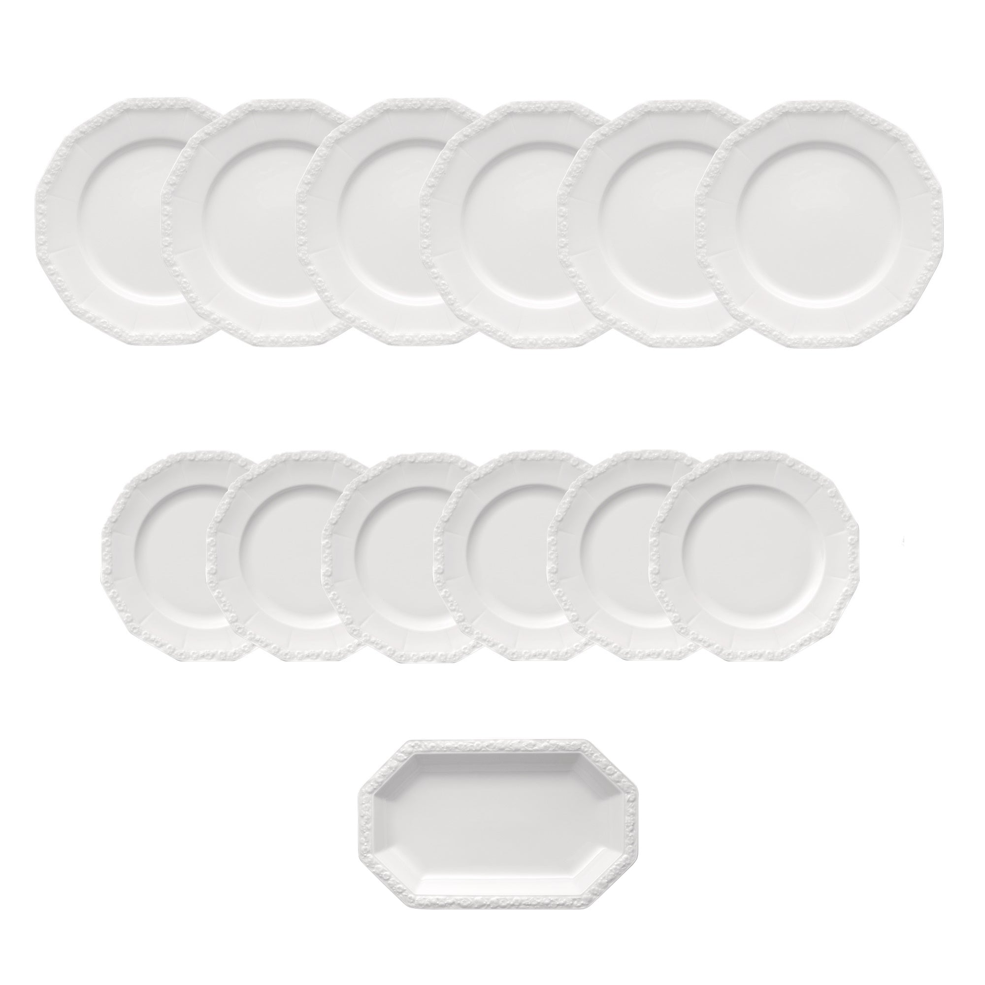 Set pentru cina Berlin, 13 piese, Maria White - ROSENTHAL - Image 2