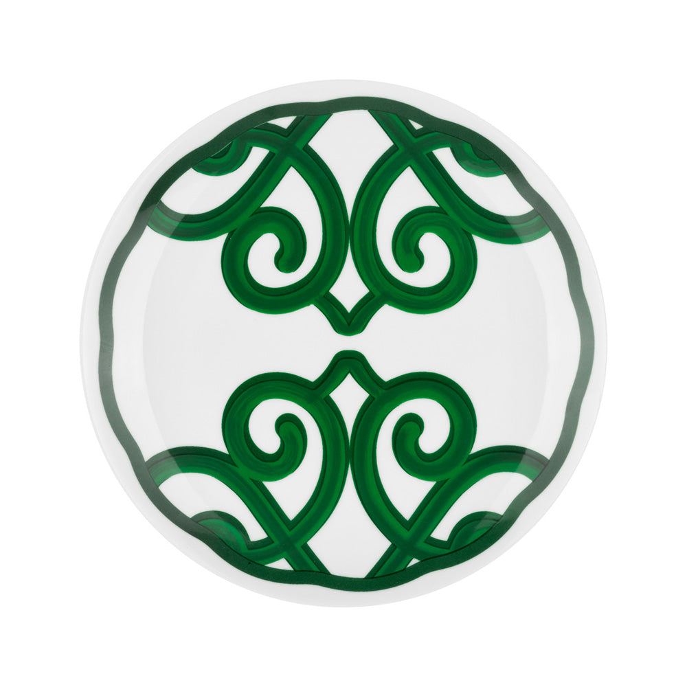 Set pentru cina, 18 piese, melamina, verde, Harmonia - GUZZINI