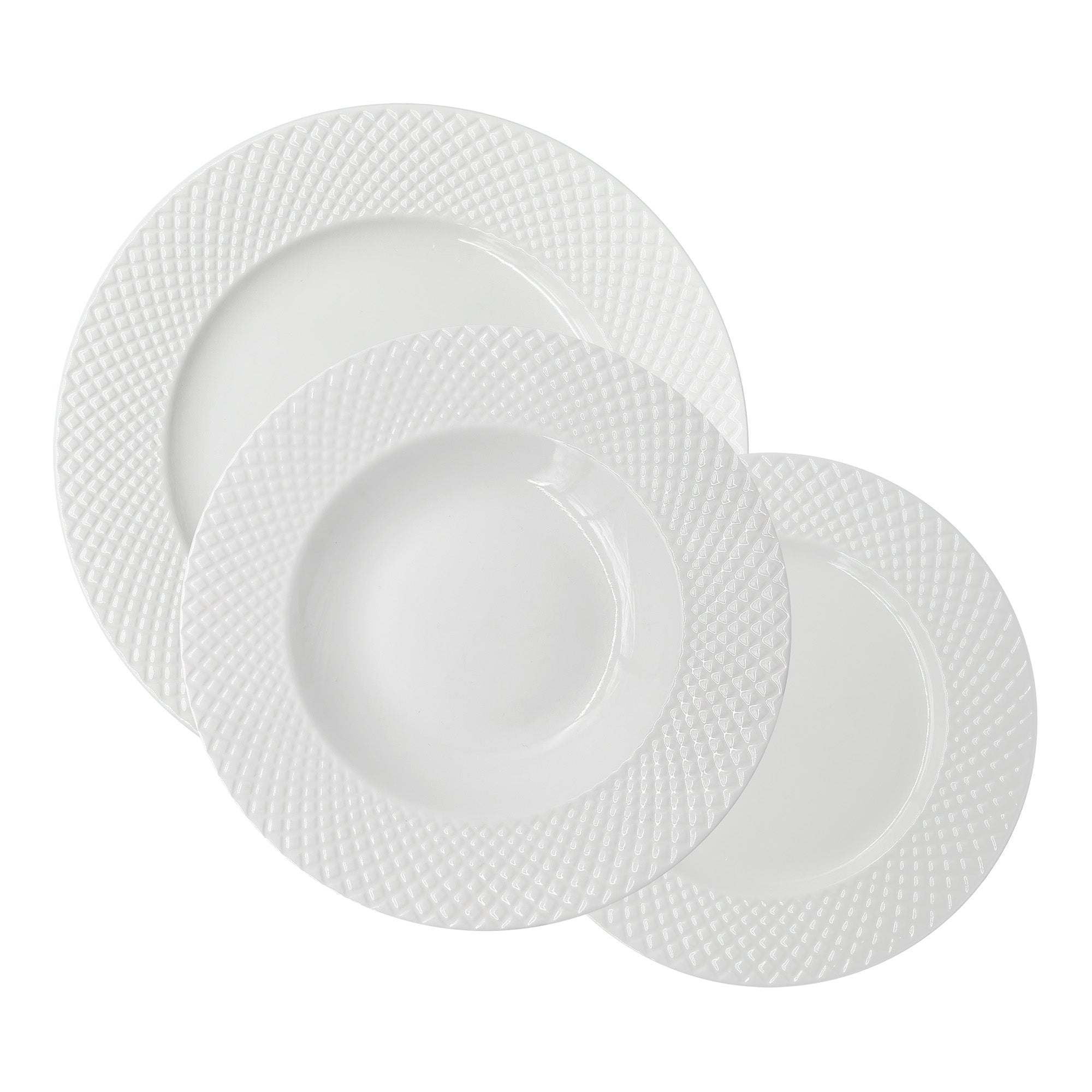 Set pentru cina, 18 piese, Reale - LA PORCELLANA BIANCA