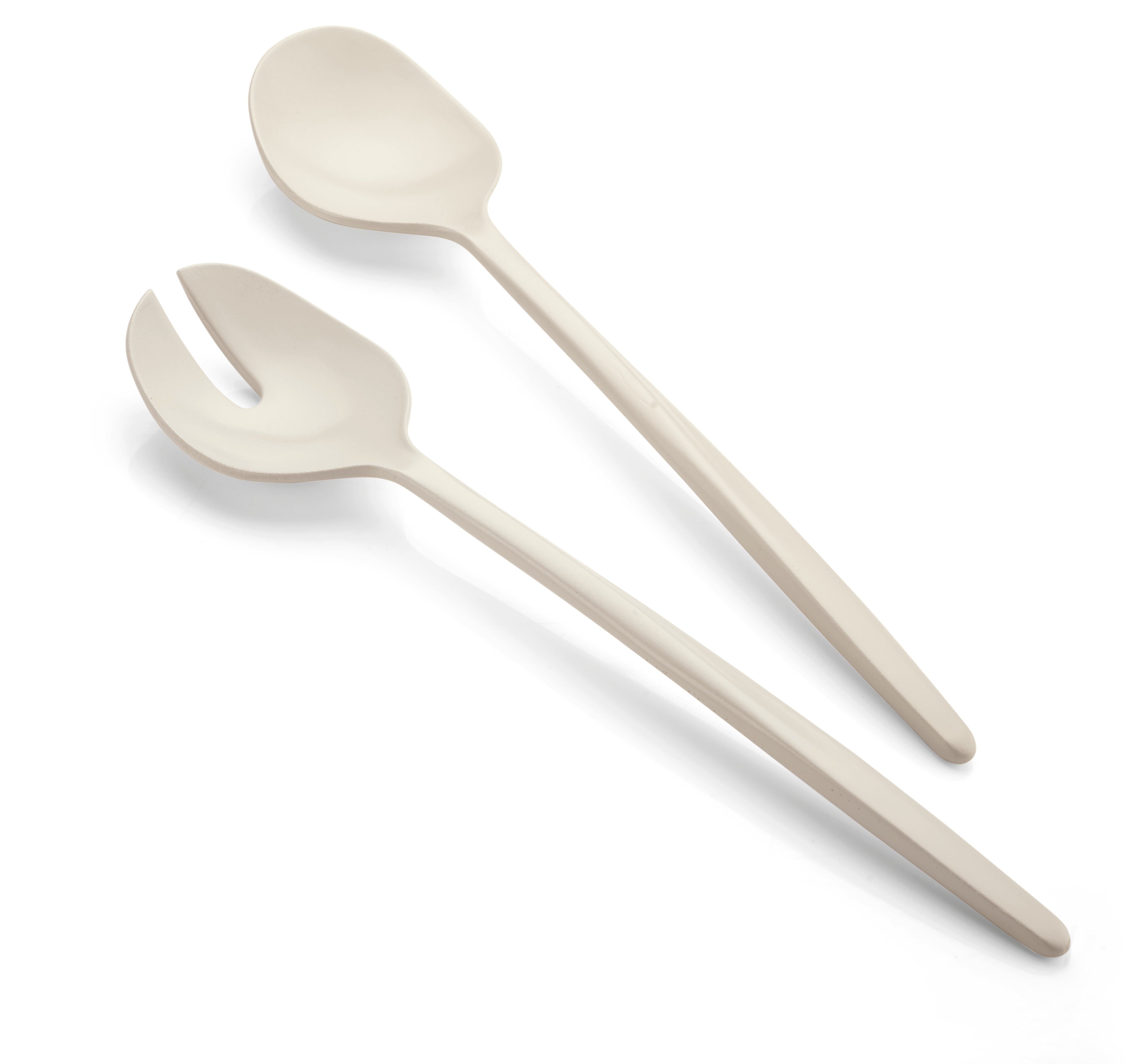 Set pentru servirea salatei, alb, colectia Tierra - GUZZINI